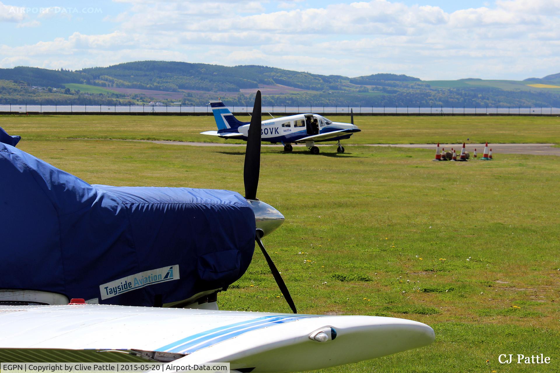 Dundee Airport, Dundee, Scotland United Kingdom (EGPN) - A peaceful scene with Tayside Aviation at Dundee Riverside airport EGPN