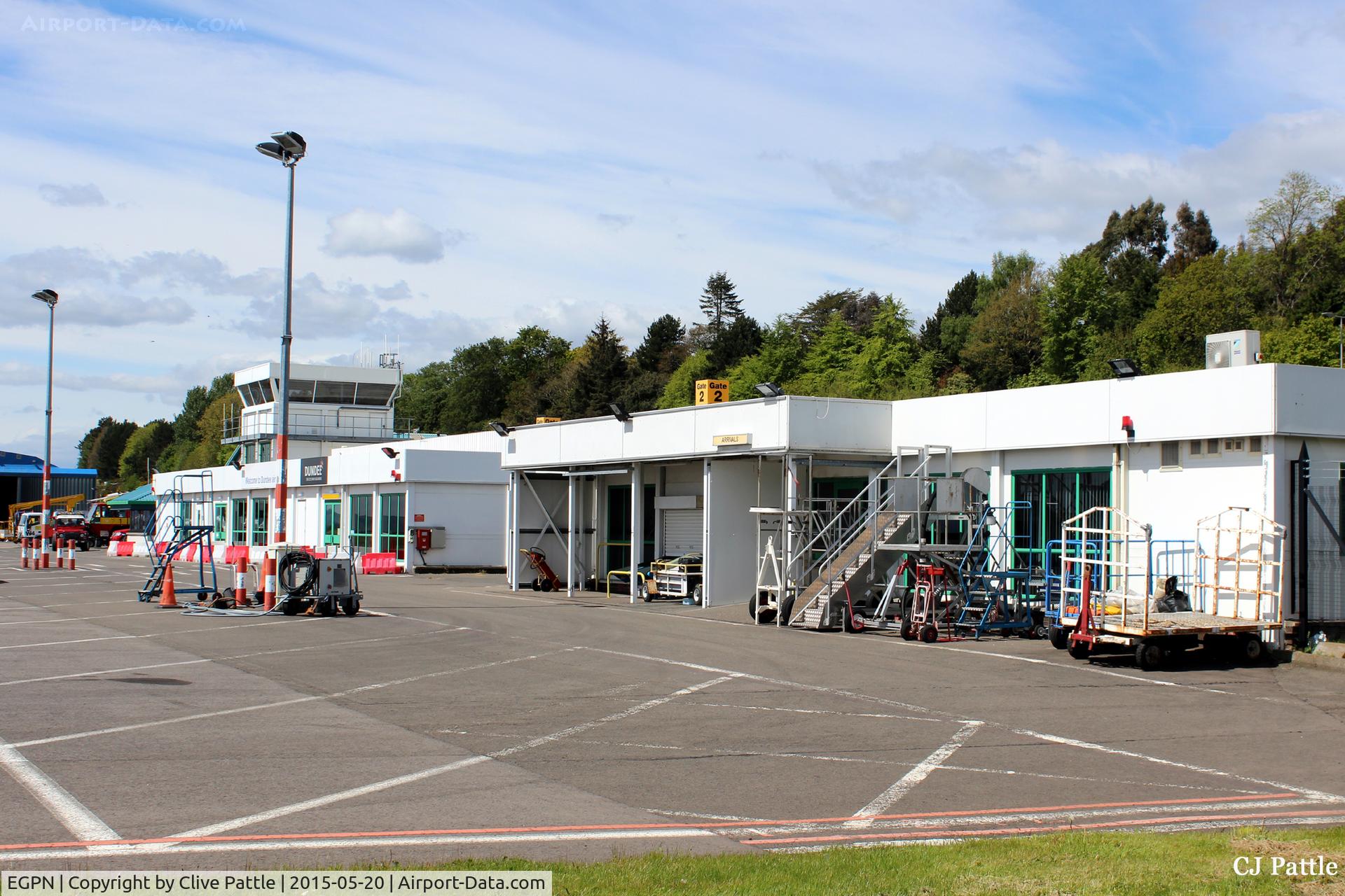 Dundee Airport, Dundee, Scotland United Kingdom (EGPN) - A view of the passenger terminal at Dundee Riverside airport (EGPN)