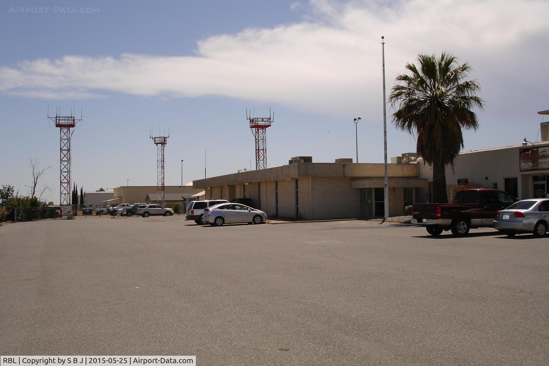 Red Bluff Municipal Airport (RBL) - Red Bluff airport with view to the south.