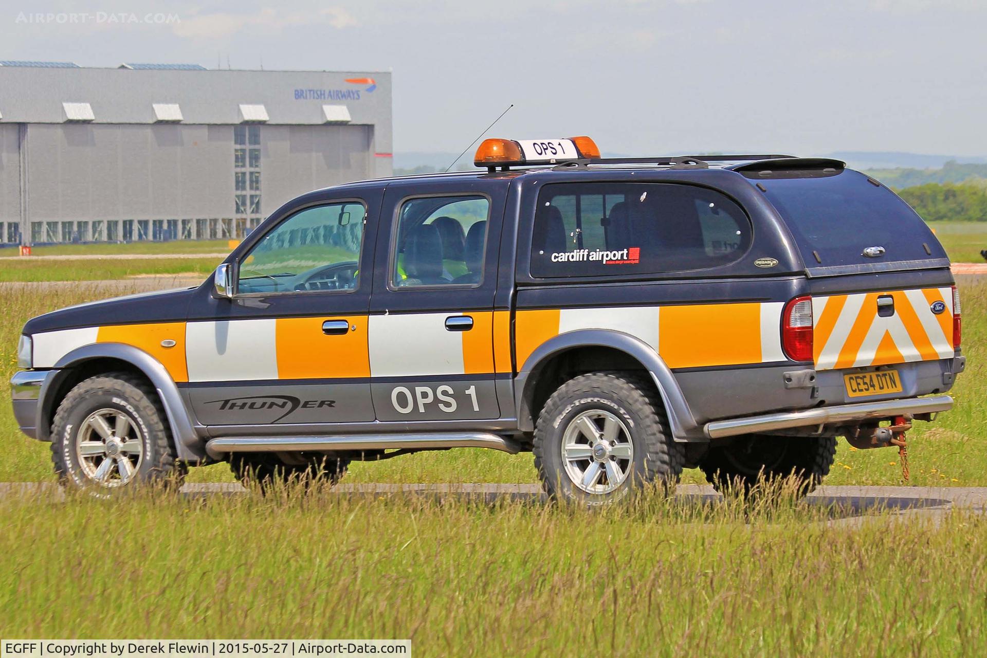 Cardiff International Airport, Cardiff, Wales United Kingdom (EGFF) - OPS 1 at EGFF.