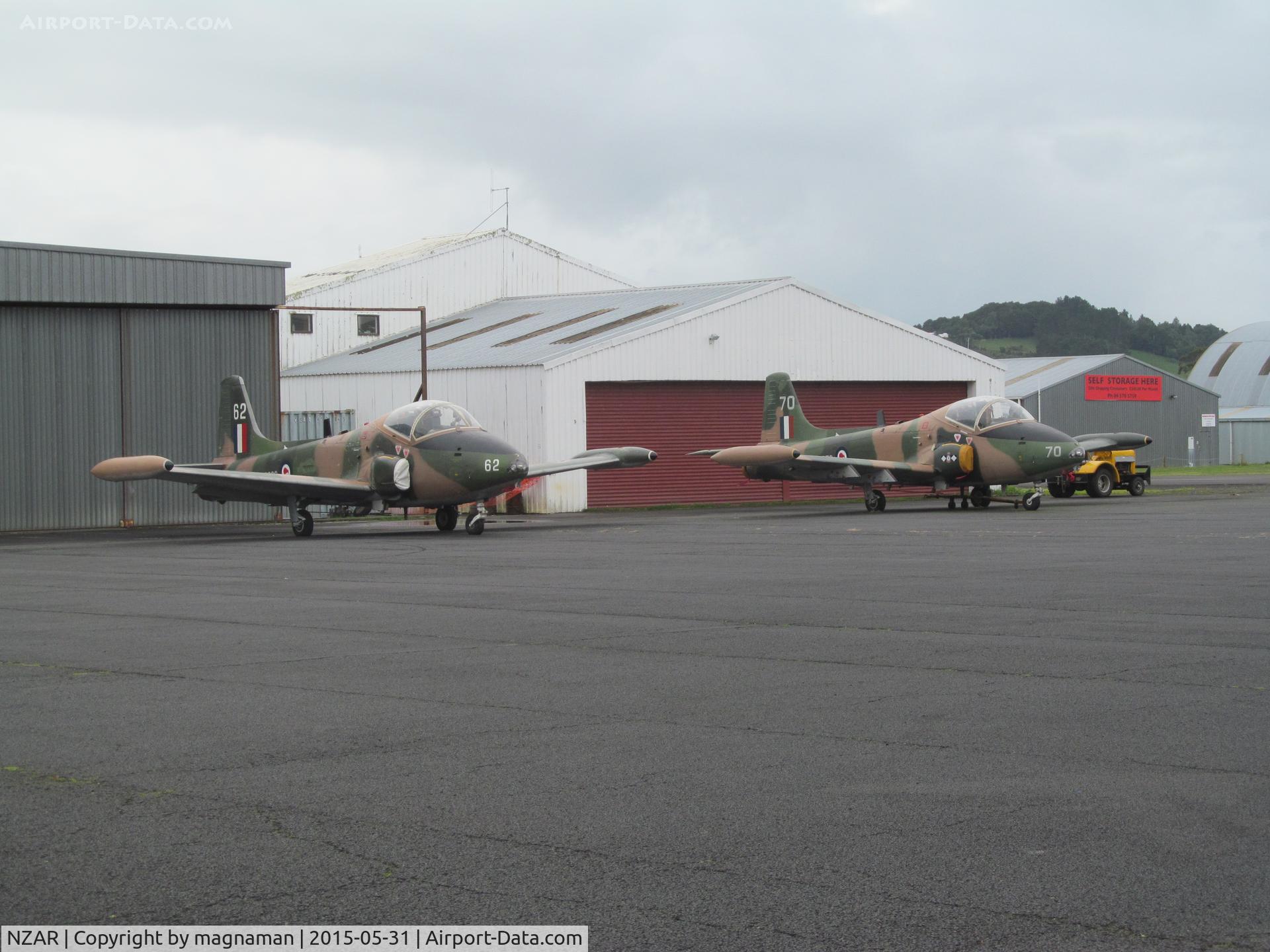 Ardmore Airport, Auckland New Zealand (NZAR) - Couple of blunties at open day NZ6370 and NZ6362