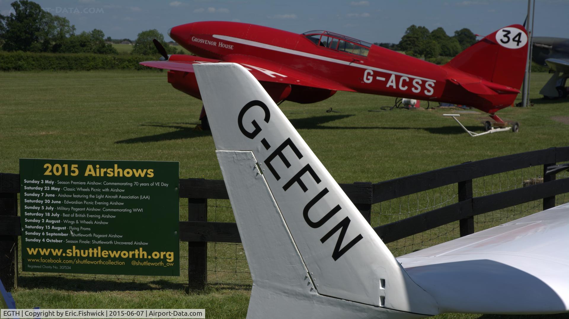 EGTH Airport - Star Attractions at the Air Show - 2015