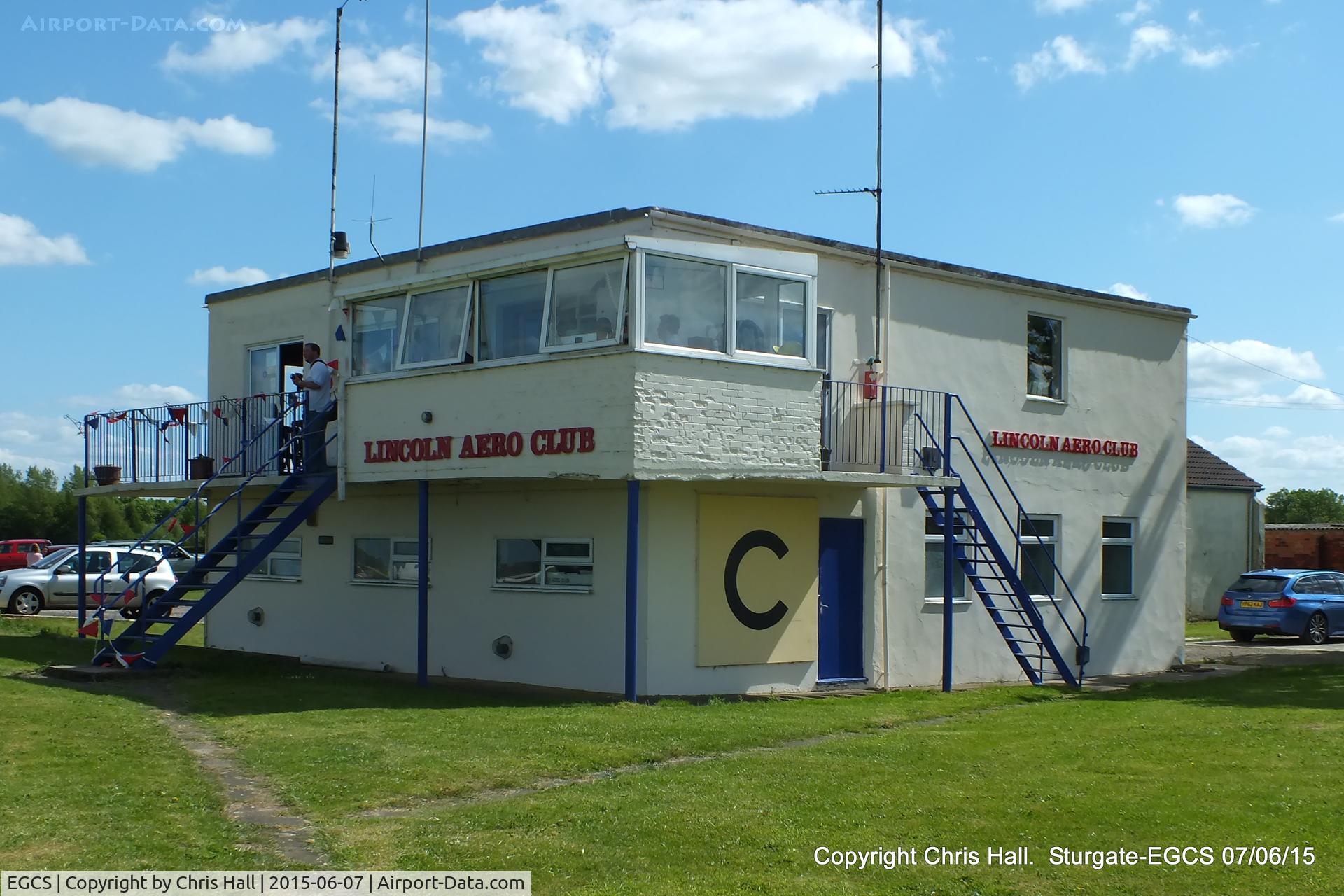 Sturgate Airfield Airport, Lincoln, England United Kingdom (EGCS) - Sturgate Tower