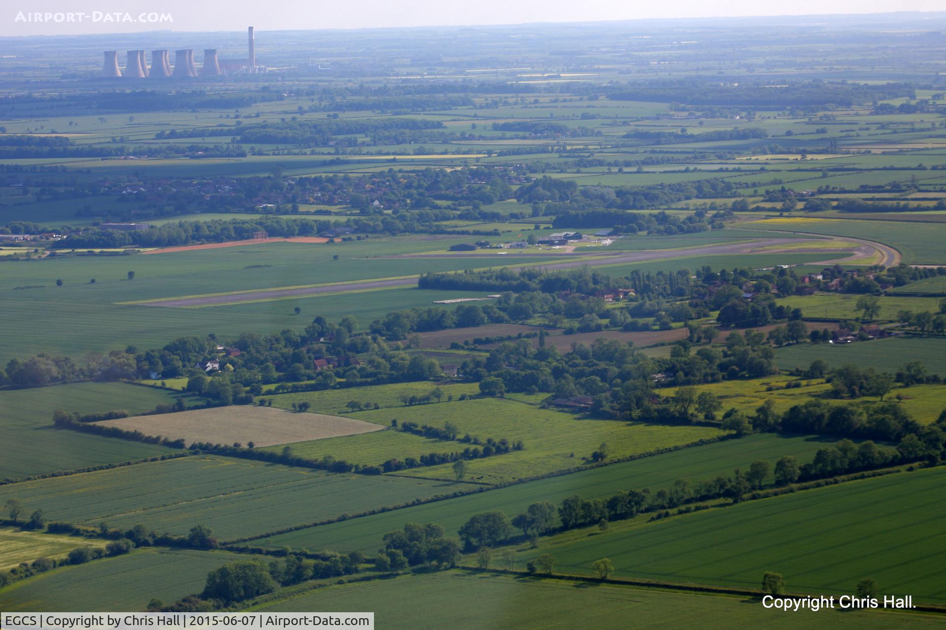 Sturgate Airfield Airport, Lincoln, England United Kingdom (EGCS) - returning to Sturgate