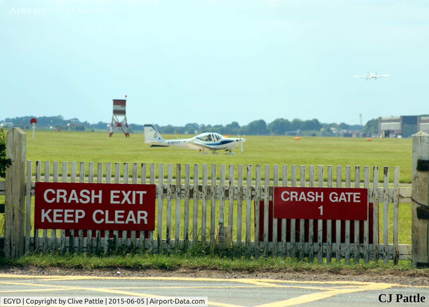 RAF Cranwell Airport, Cranwell, England United Kingdom (EGYD) - Crash Gate at EGYD