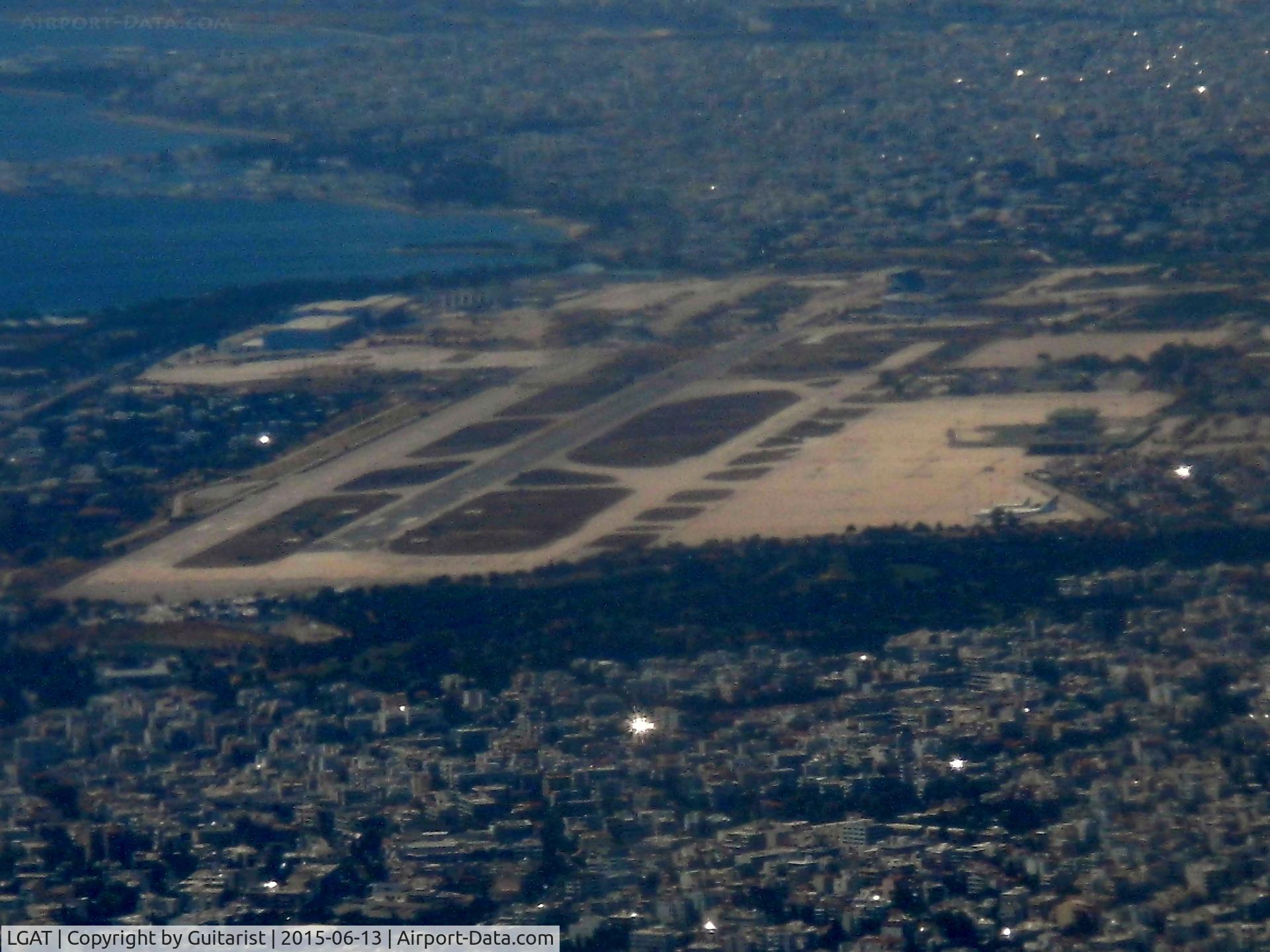 LGAT Airport - The old Athens airport as seen when approaching the new Athens airport 