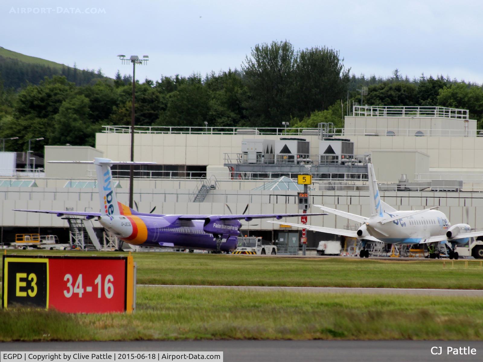 Aberdeen Airport, Aberdeen, Scotland United Kingdom (EGPD) - Terminal view at Aberdeen, Scotland EGPD