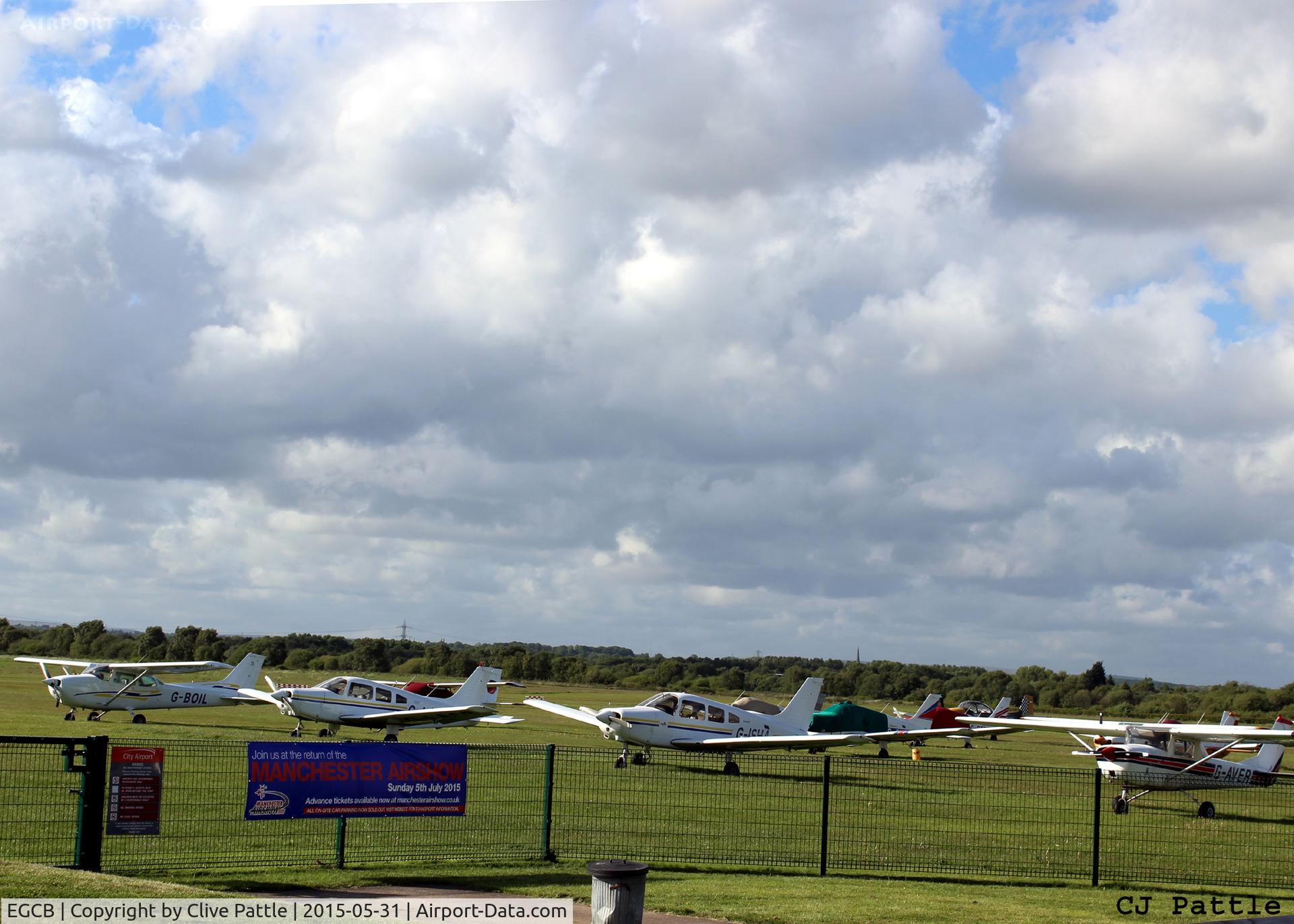 City Airport Manchester, Manchester, England United Kingdom (EGCB) - Airfield view at Barton, Manchester City Airport, EGCB