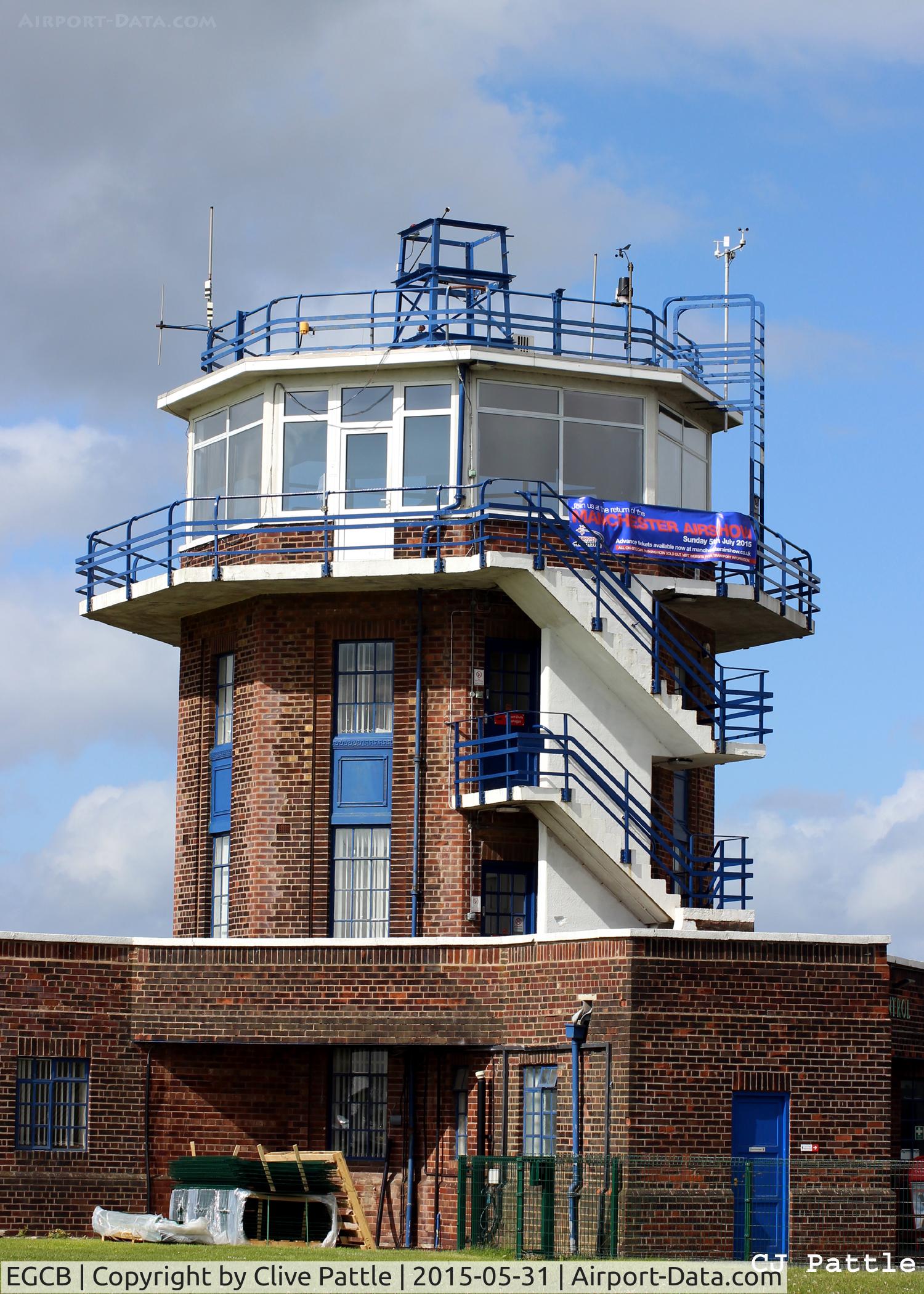 City Airport Manchester, Manchester, England United Kingdom (EGCB) - The ATC Tower at Barton, Manchester City Airport, EGCB
