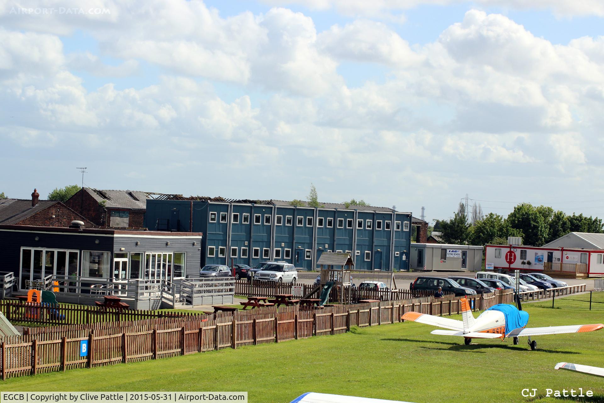 City Airport Manchester, Manchester, England United Kingdom (EGCB) - Excellent refreshment facilities and parking for visitors at Barton, Manchester City Airport, EGCB