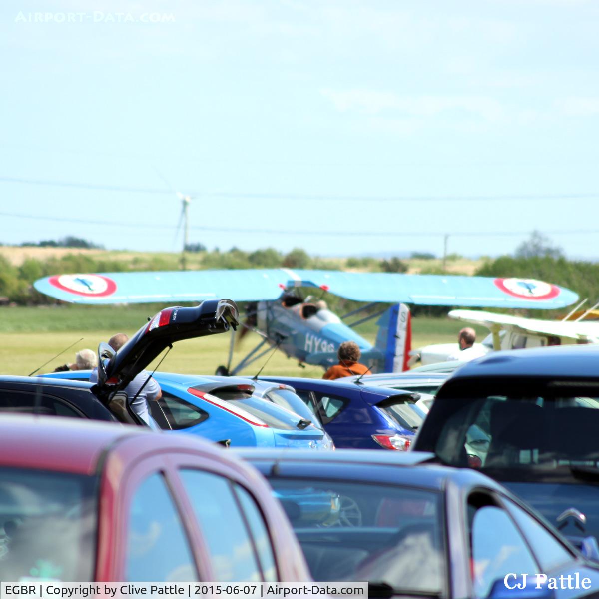EGBR Airport - Radial Fly-in day view at Breighton, Yorks - EGBR