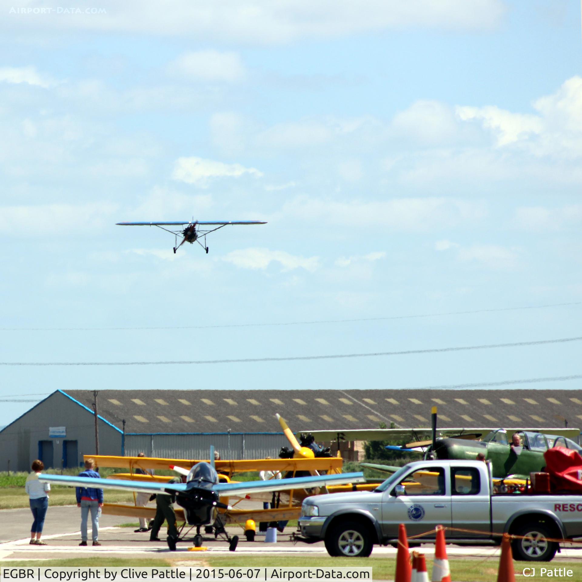 EGBR Airport - Radial Fly-in day view at Breighton, Yorks - EGBR