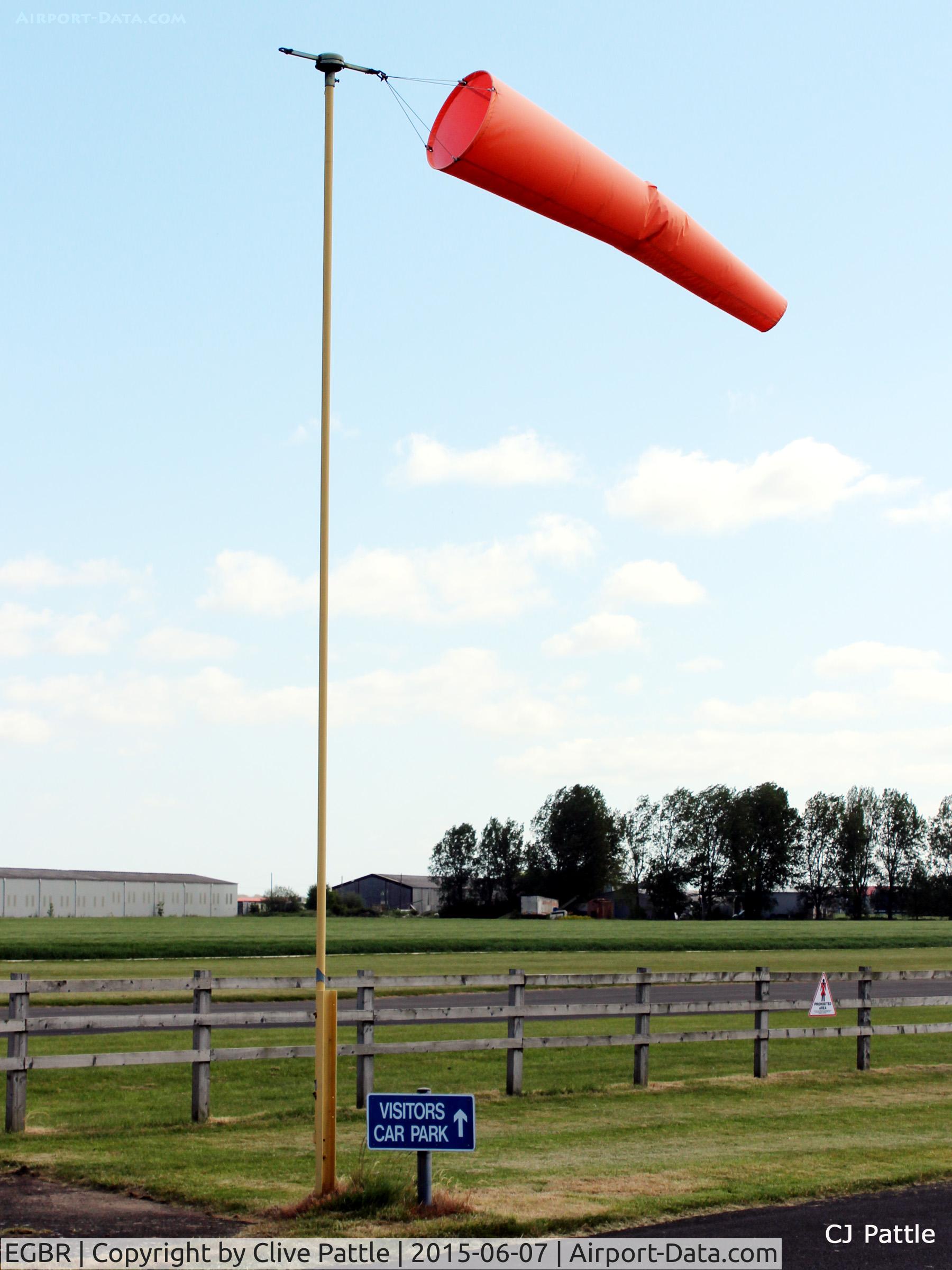 EGBR Airport - General view of the airfield at Breighton, Yorks - EGBR