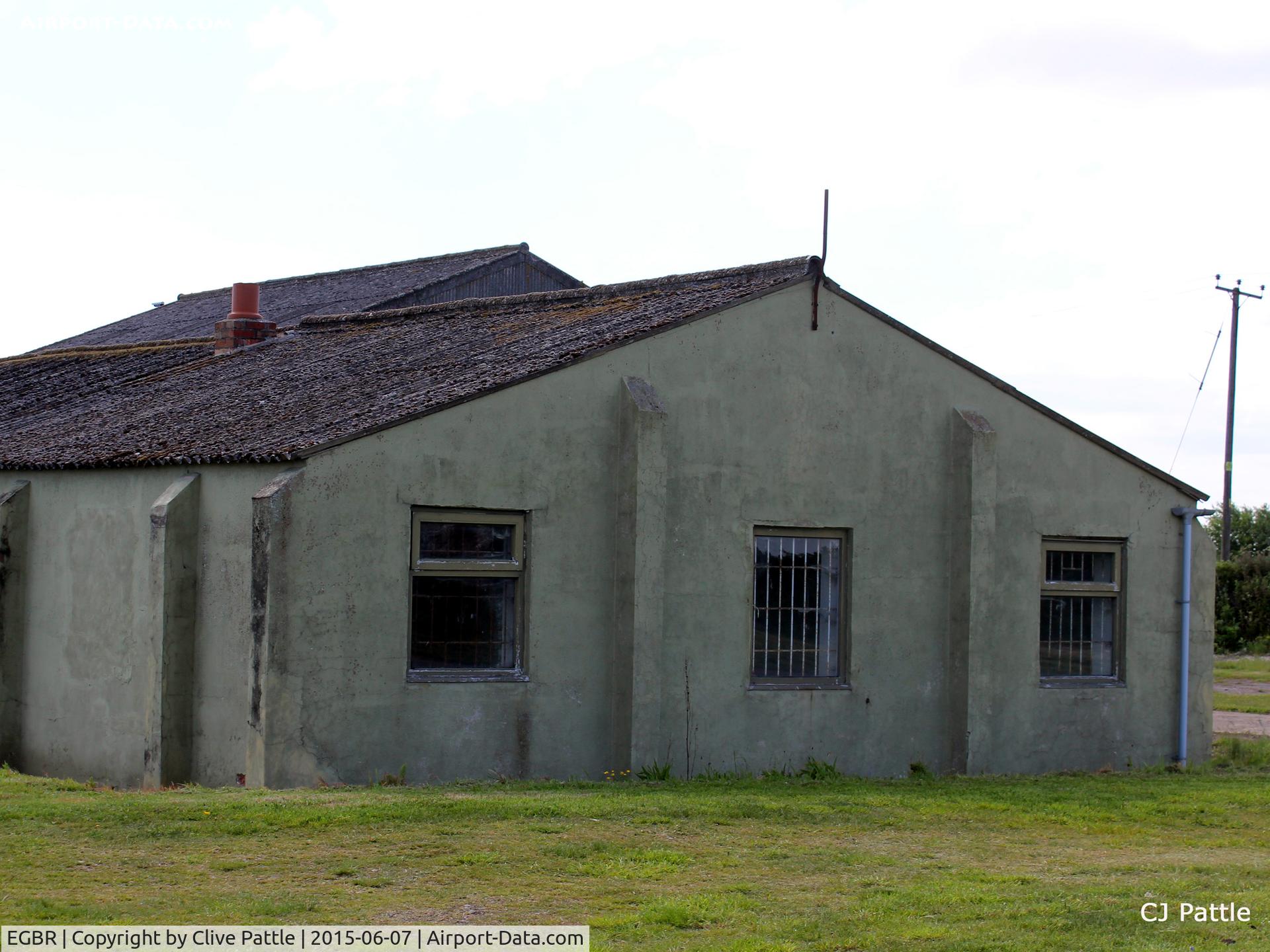 EGBR Airport - Many WWII era buildings remain extant at Breighton Airfield, Yorkshire - EGBR