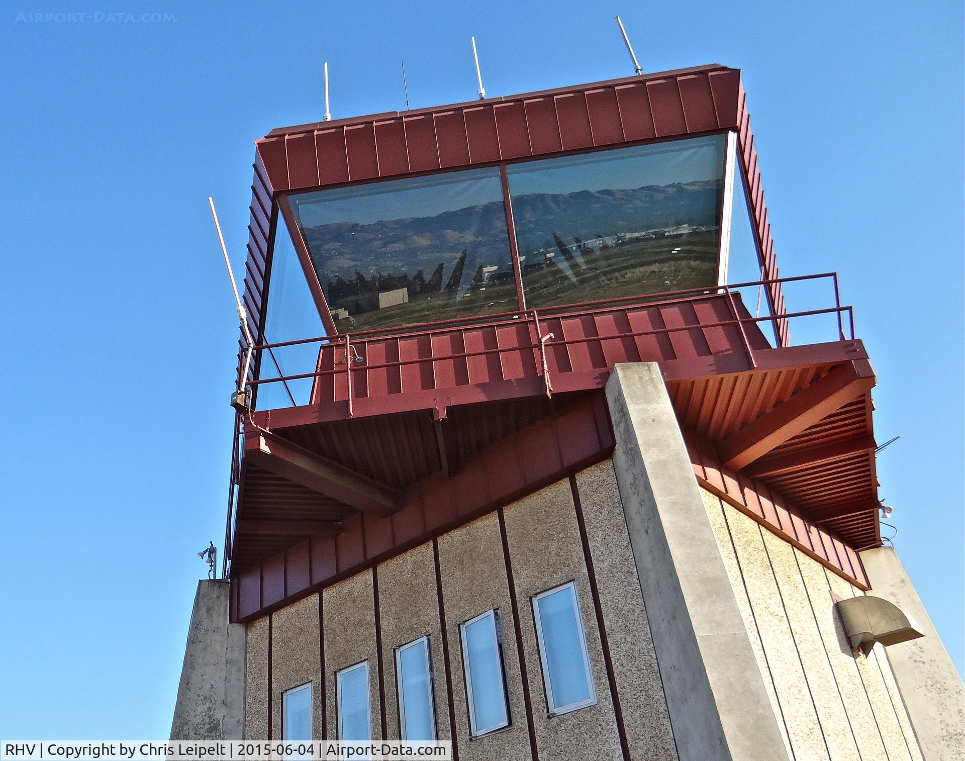Reid-hillview Of Santa Clara County Airport (RHV) - The control tower watching over Reid Hillview Airport, CA during a summer sunset.