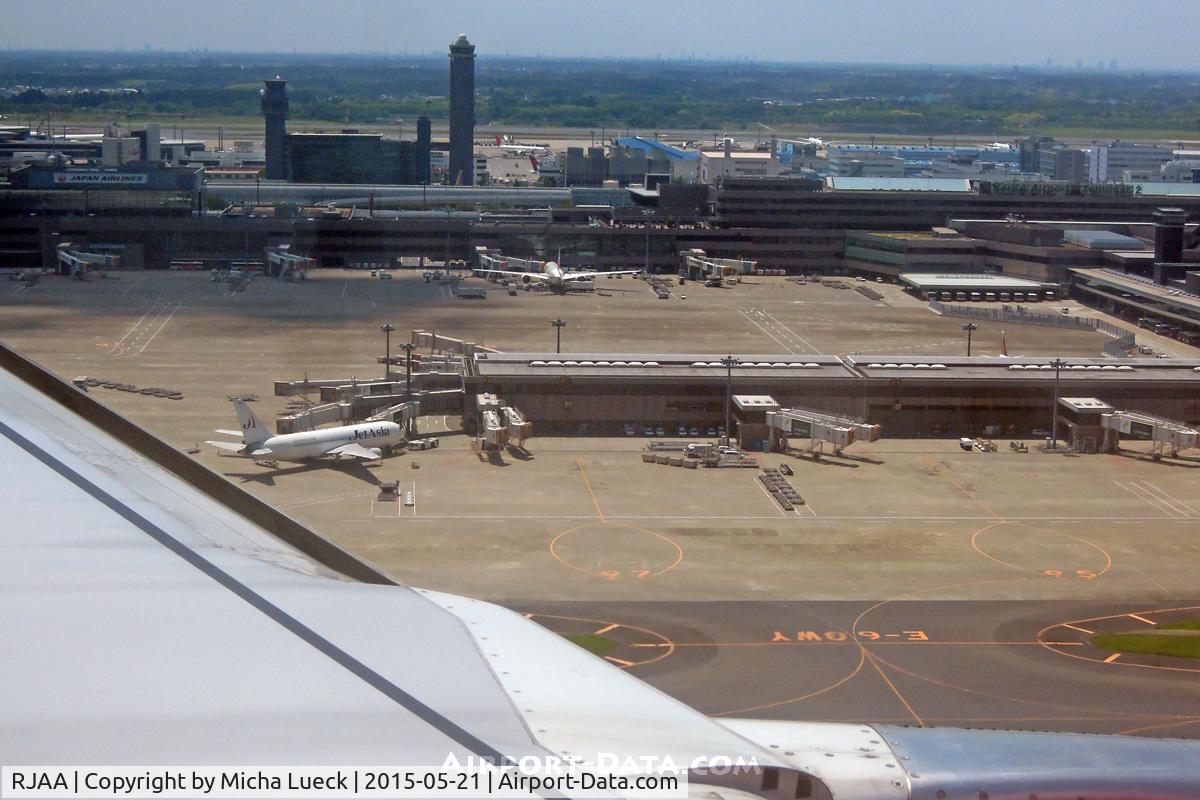 Narita International Airport (New Tokyo), Narita, Chiba Japan (RJAA) - Taken from Peach A320-200 (JA804P), coming from KIX