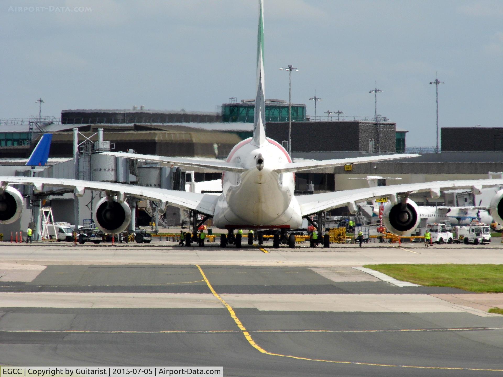 Manchester Airport, Manchester, England United Kingdom (EGCC) - Taken from one of the raised viewing areas at the Manchester airport visitor centre