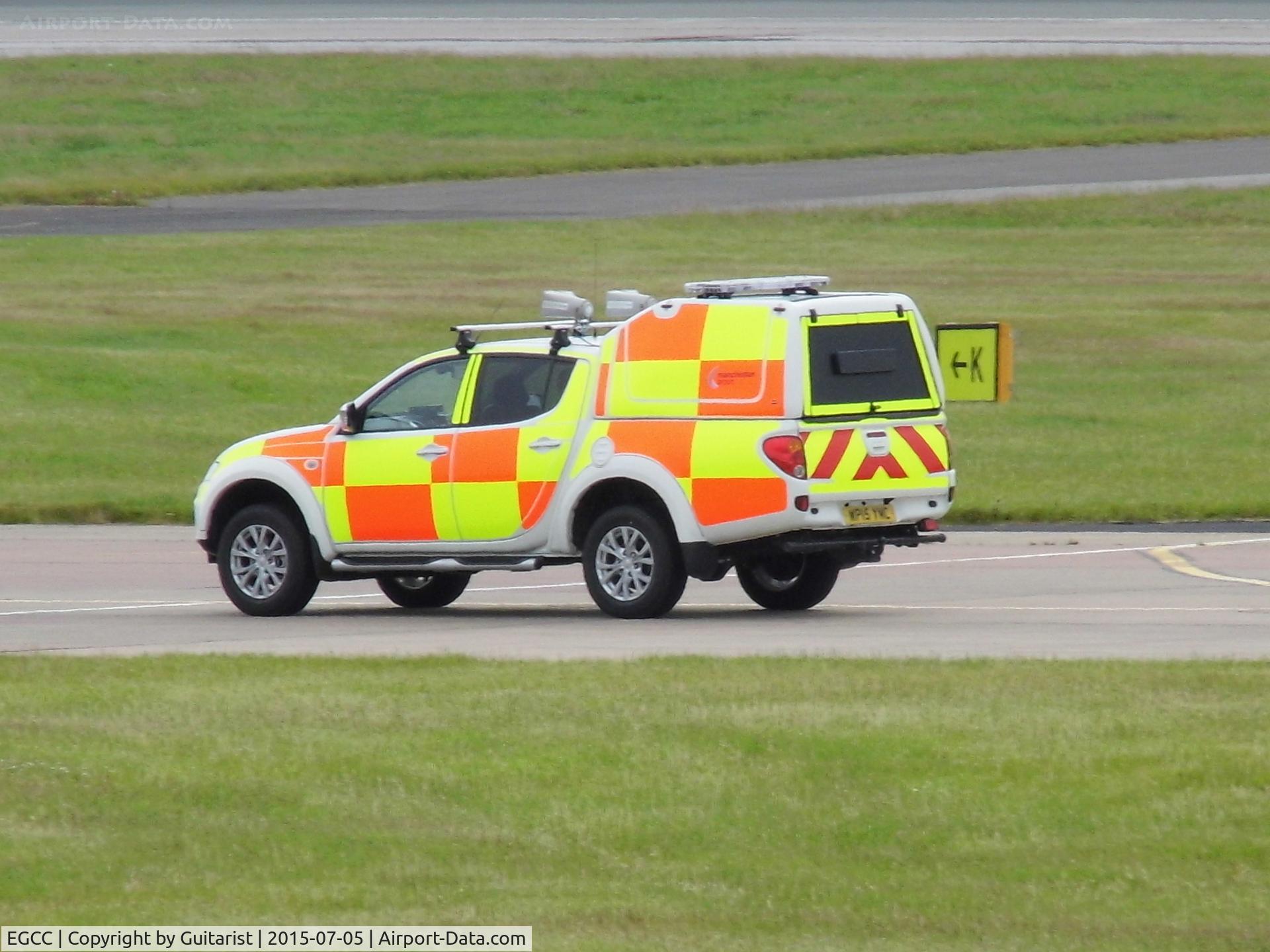 Manchester Airport, Manchester, England United Kingdom (EGCC) - Bird clearance at Manchester