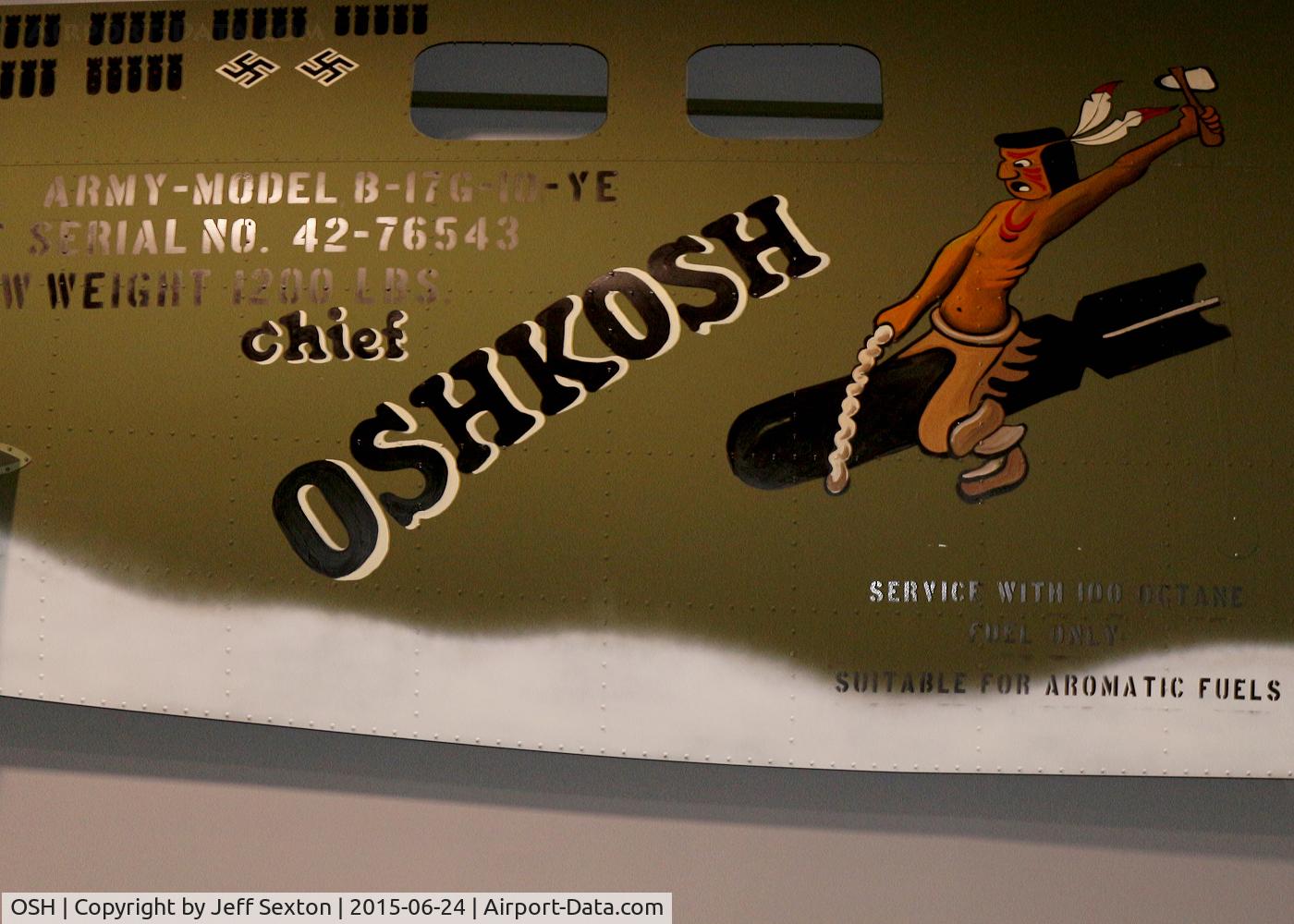 Wittman Regional Airport (OSH) - Artwork at EAA