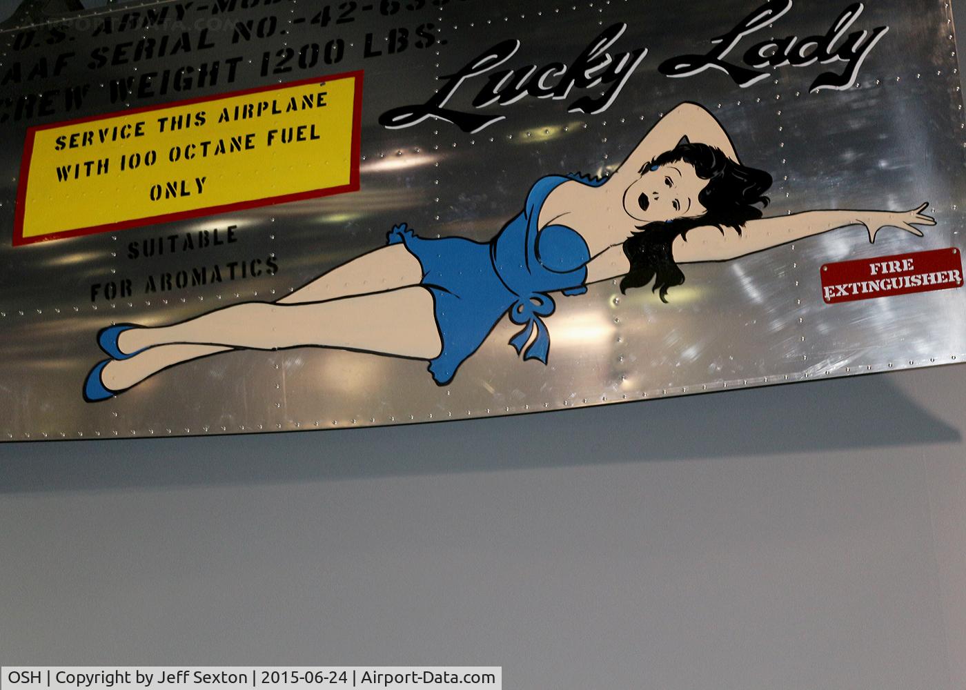 Wittman Regional Airport (OSH) - Artwork at EAA