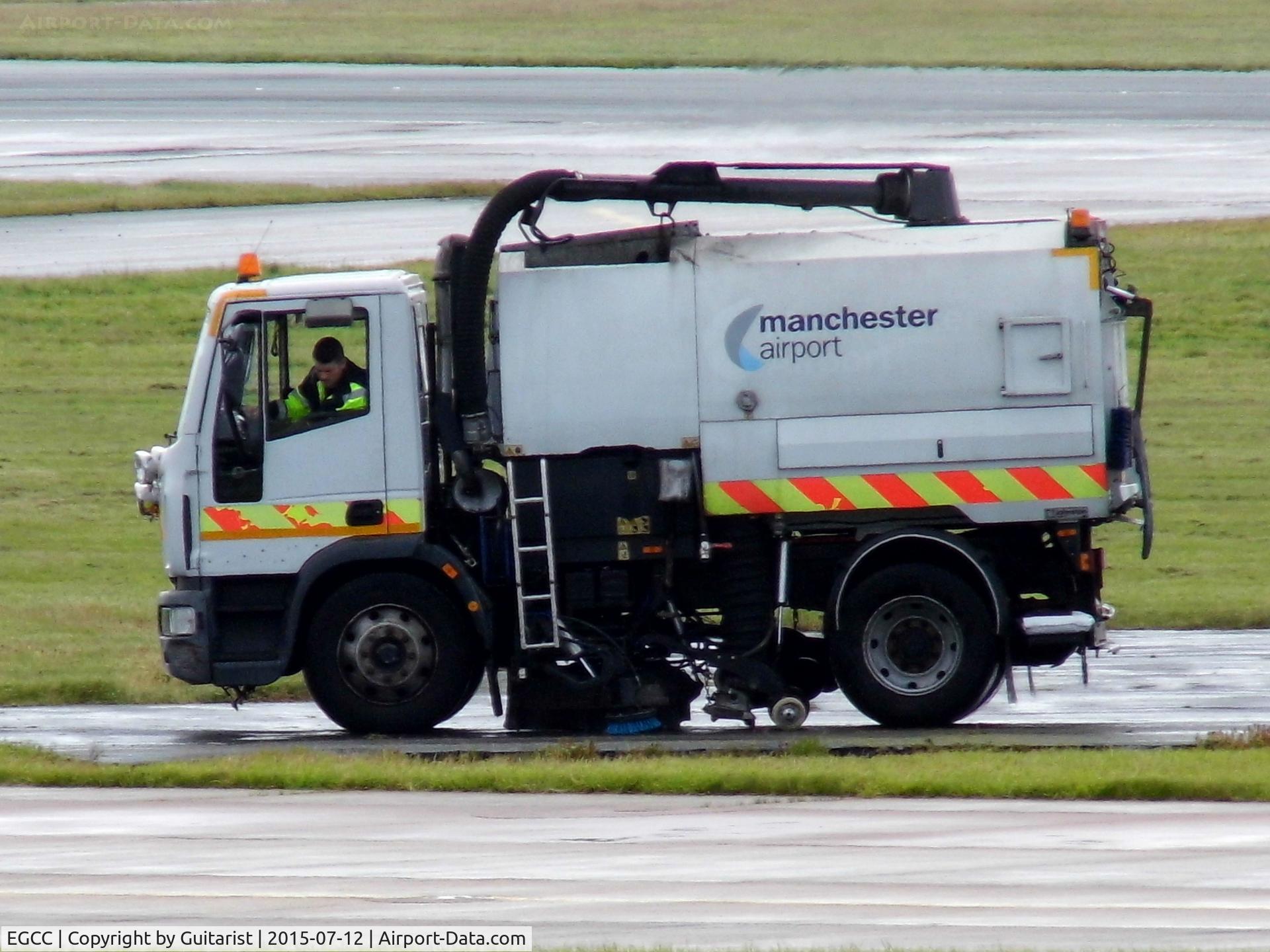 Manchester Airport, Manchester, England United Kingdom (EGCC) - Airfield ops vehicle at Manchester