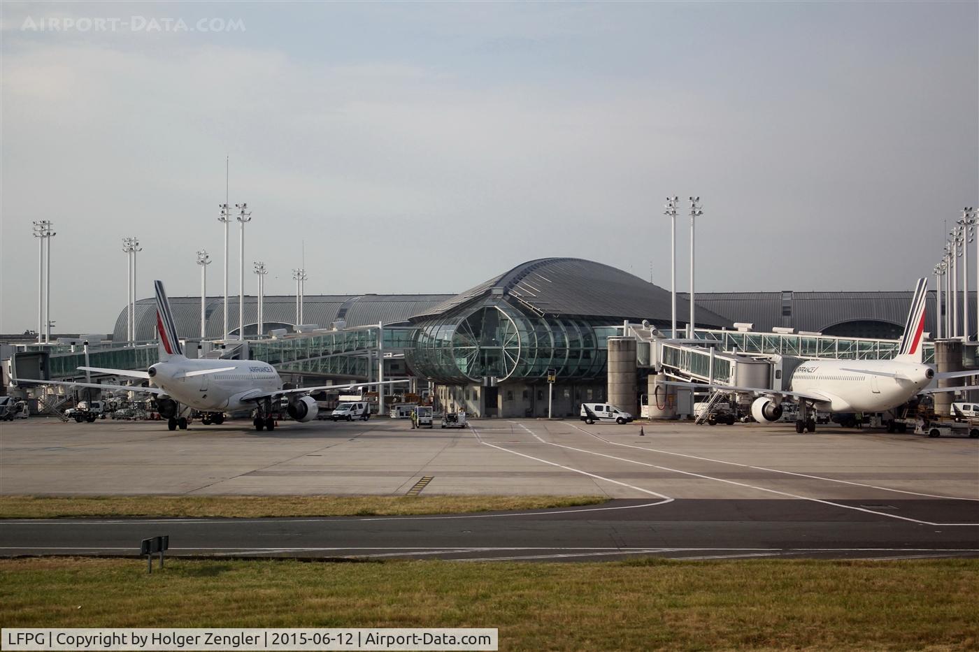 Paris Charles de Gaulle Airport (Roissy Airport), Paris France (LFPG) - At terminal 2...