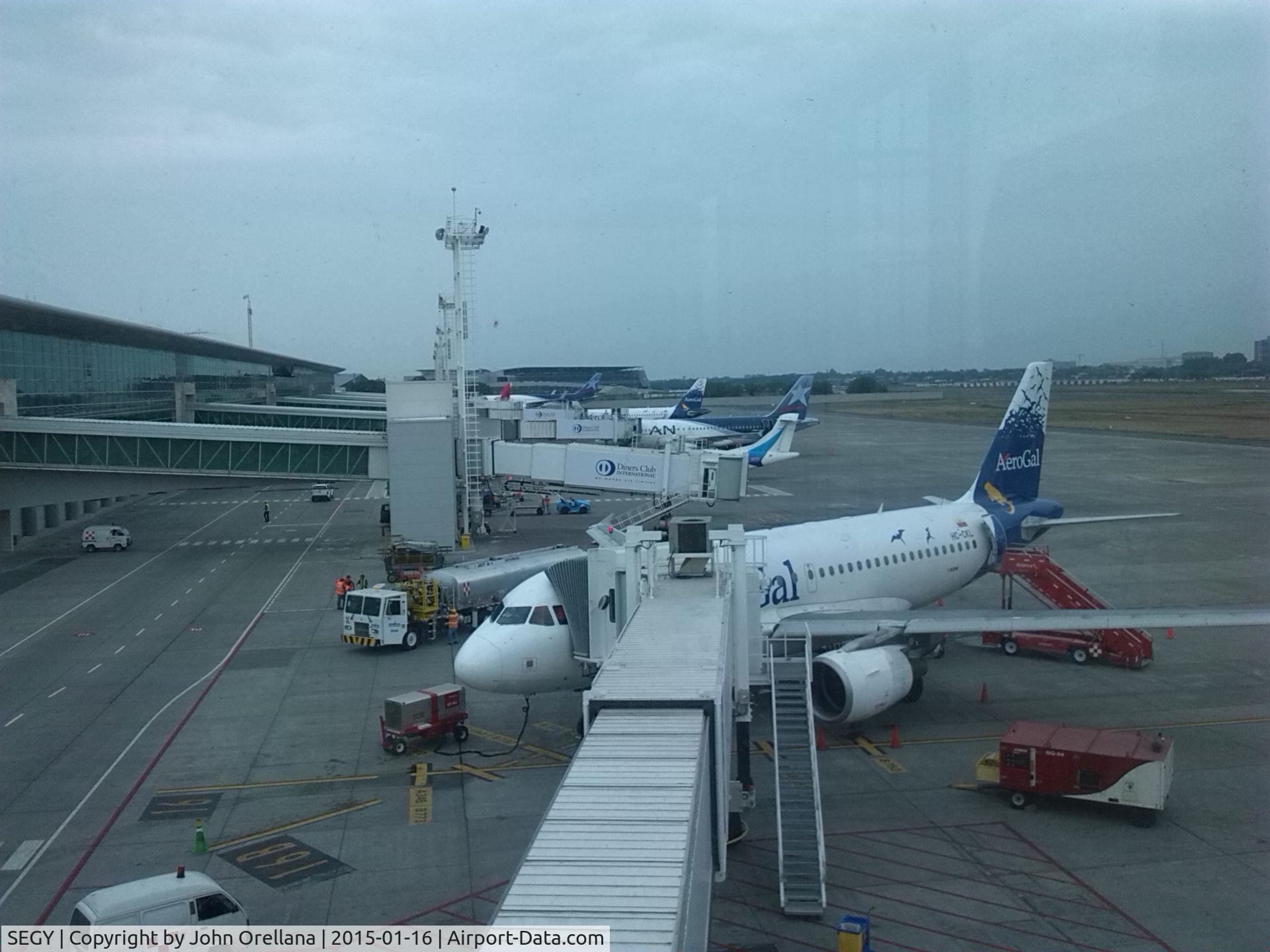 José Joaquín de Olmedo International Airport, Guayaquil Ecuador (SEGY) - GYE APRON - TAME AIRLINES