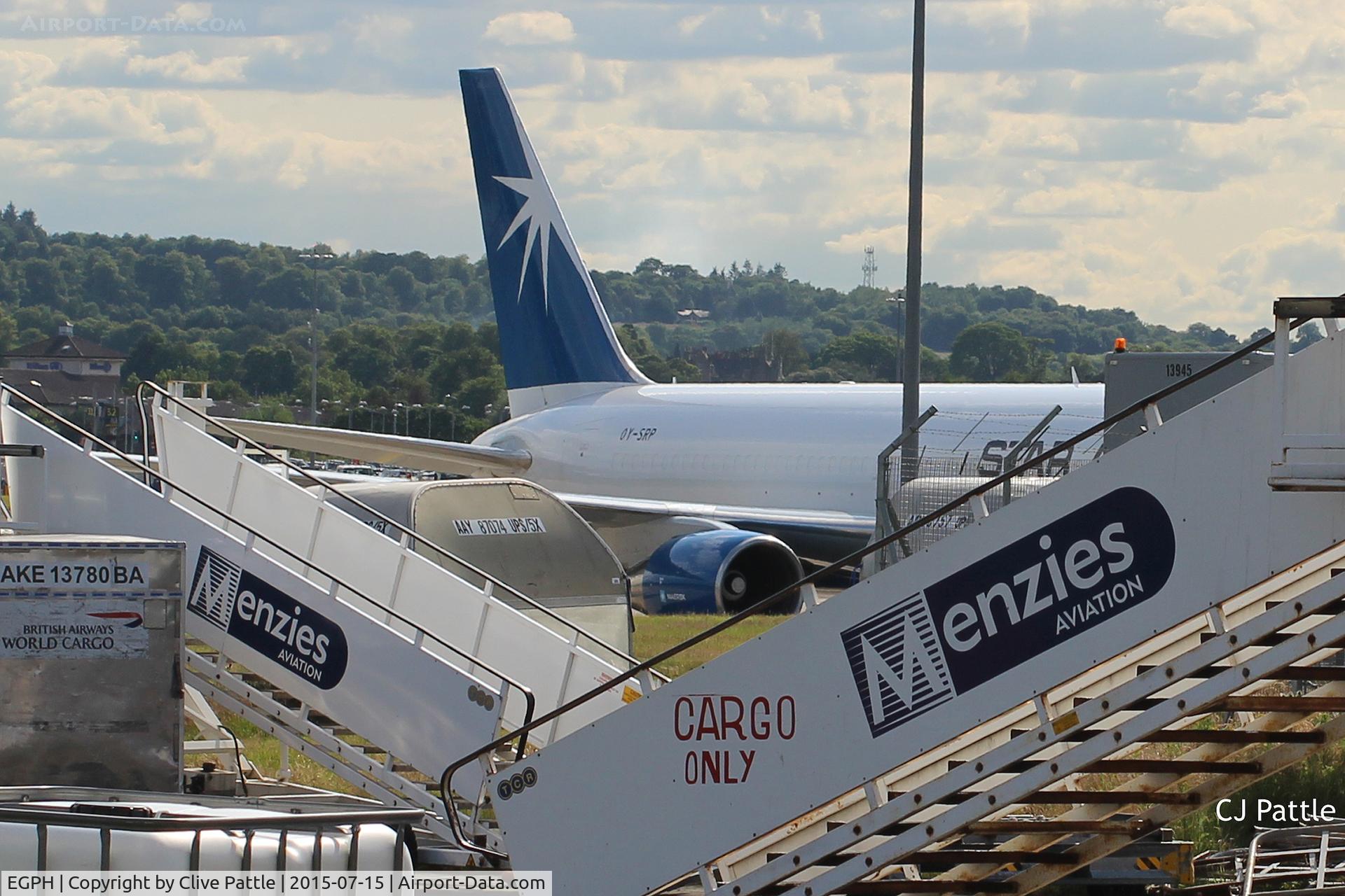 Edinburgh Airport, Edinburgh, Scotland United Kingdom (EGPH) - The northern Cargo area at Edinburgh EGPH