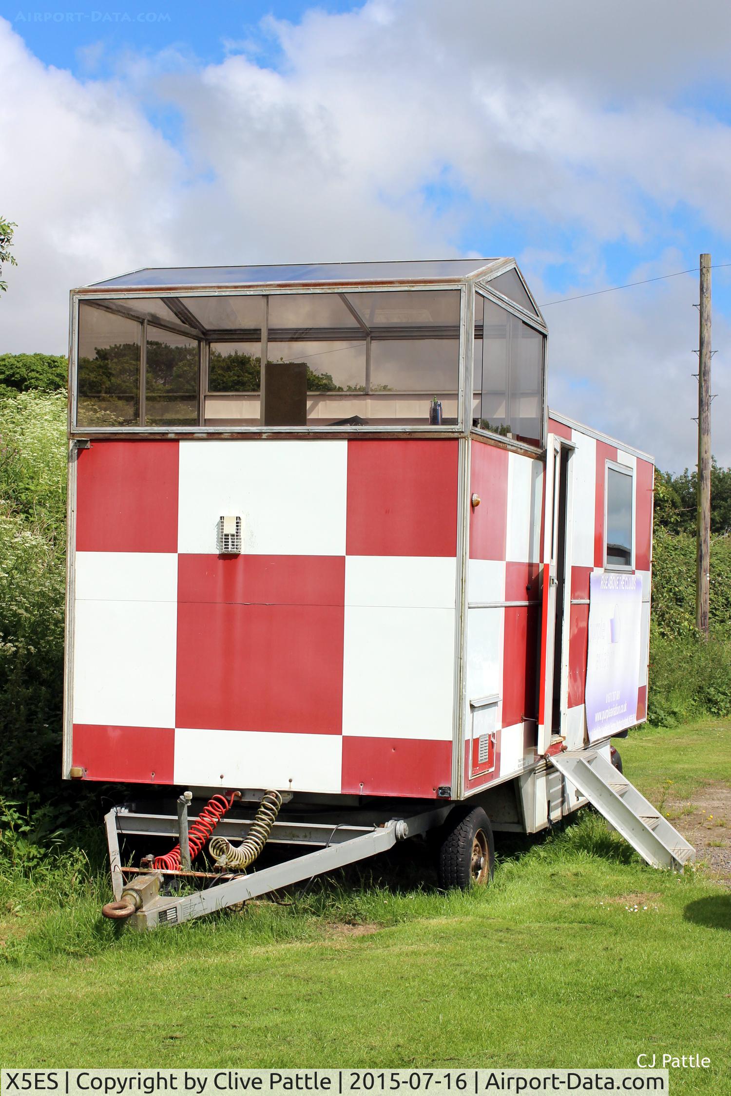 X5ES Airport - The Airfield Control Caravan at Eshott X5ES
