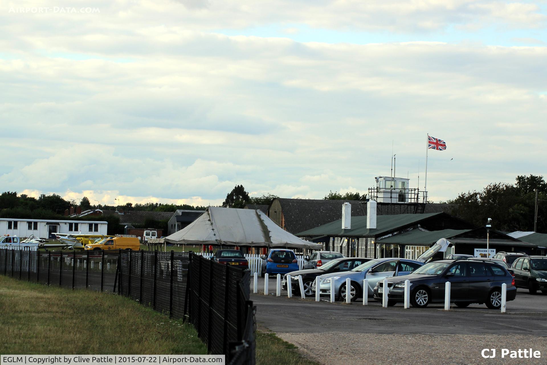 White Waltham Airfield Airport, White Waltham, England United Kingdom (EGLM) - West London Aero Club (WLAC) Clubhouse at White Waltham EGLM