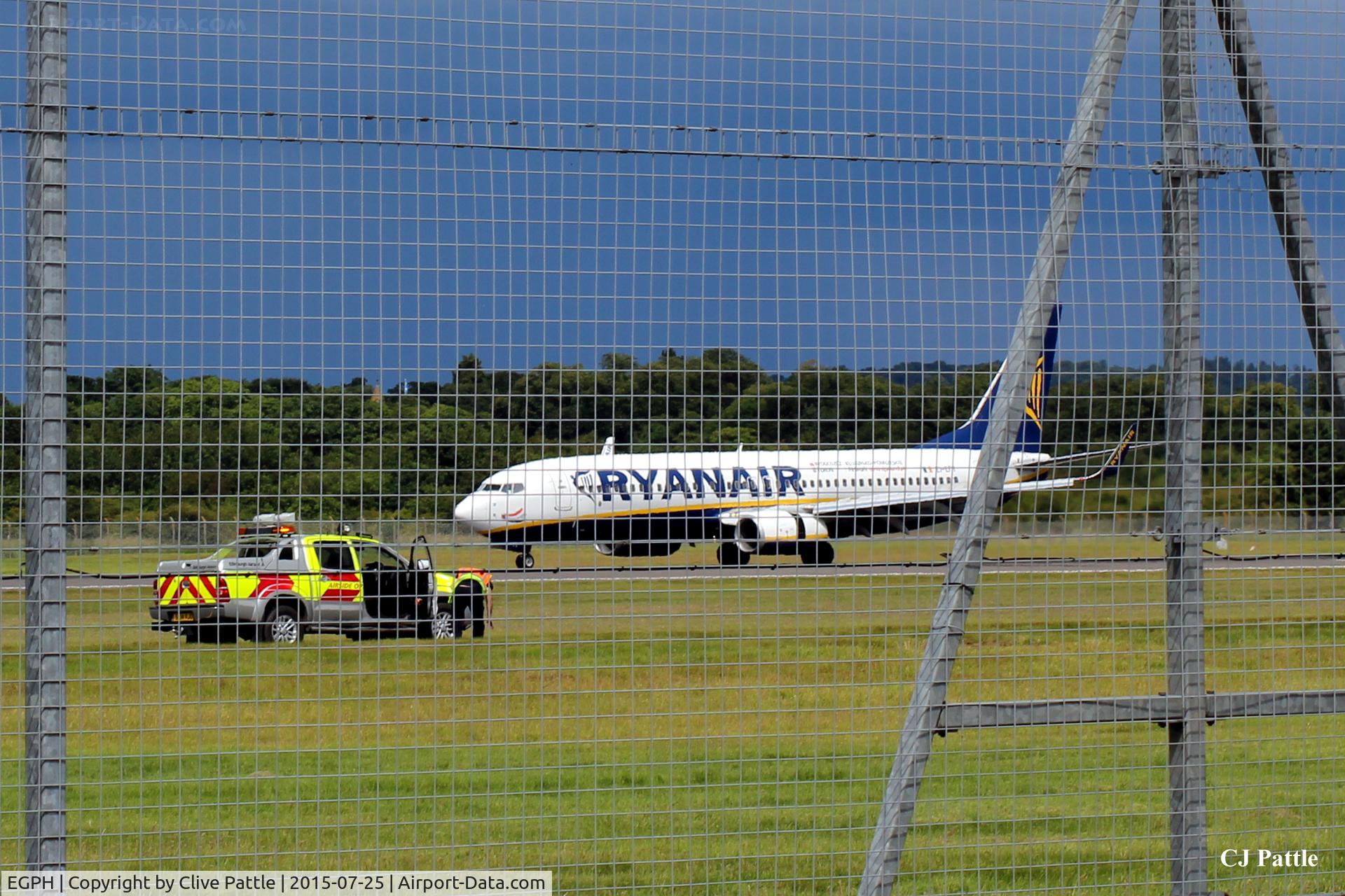 Edinburgh Airport, Edinburgh, Scotland United Kingdom (EGPH) - Airfield operations at Edinburgh EGPH