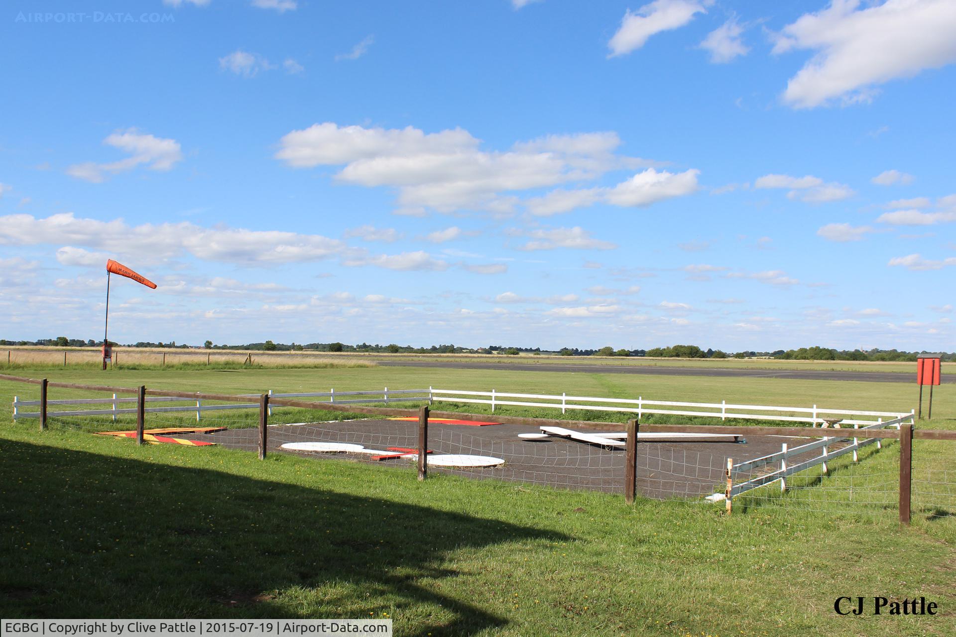 Leicester Airport, Leicester, England United Kingdom (EGBG) - The 'Signal Square' at Leicester airfield EGBG
