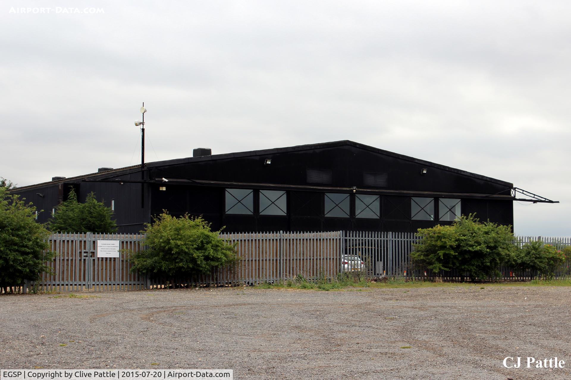 Peterborough/Sibson Airport, Peterborough, England United Kingdom (EGSP) - Another WWII hangar at Sibson EGSP, now not used for aviation related purposes.