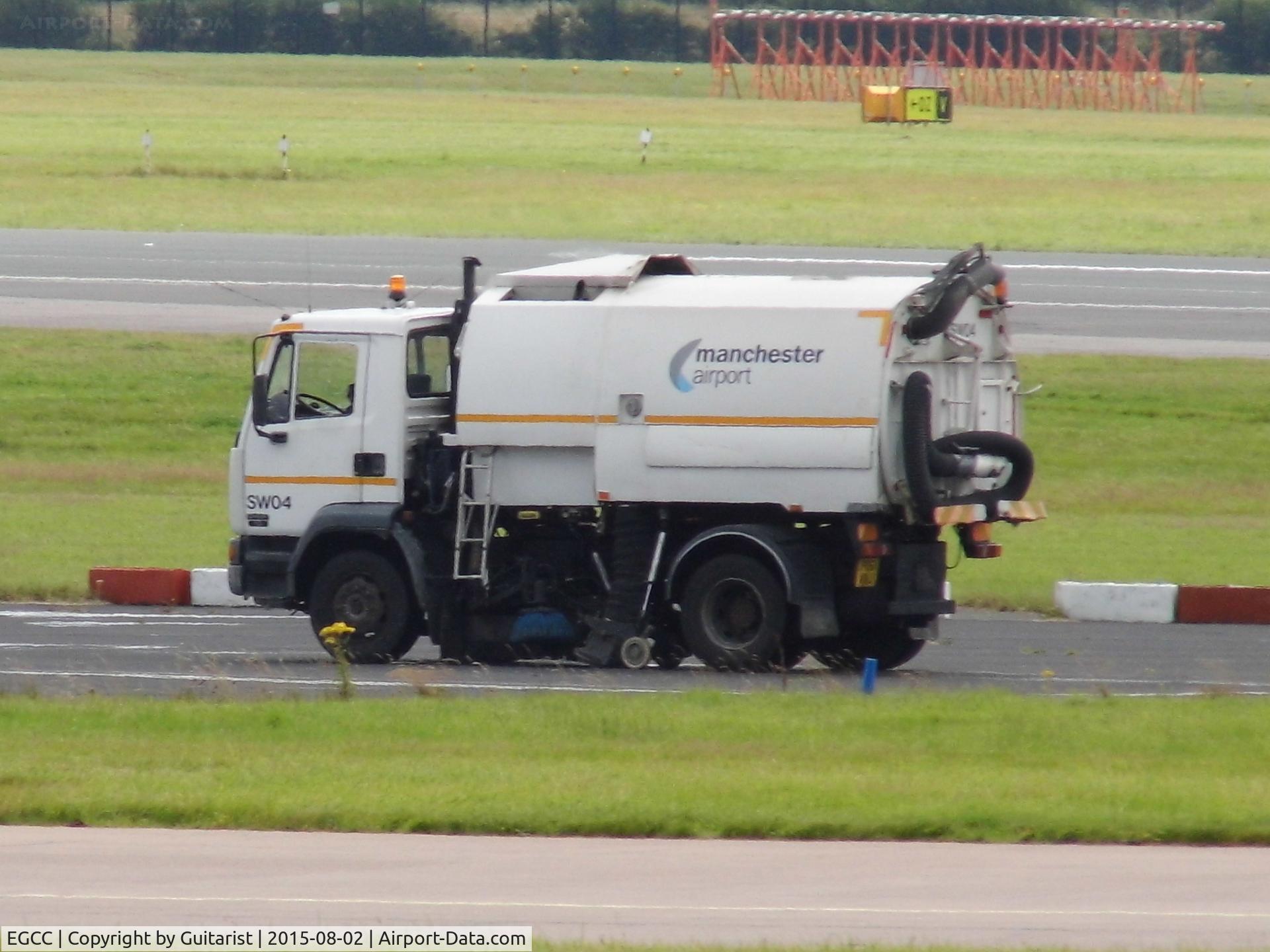 Manchester Airport, Manchester, England United Kingdom (EGCC) - Airfield ops vehicle at Manchester
