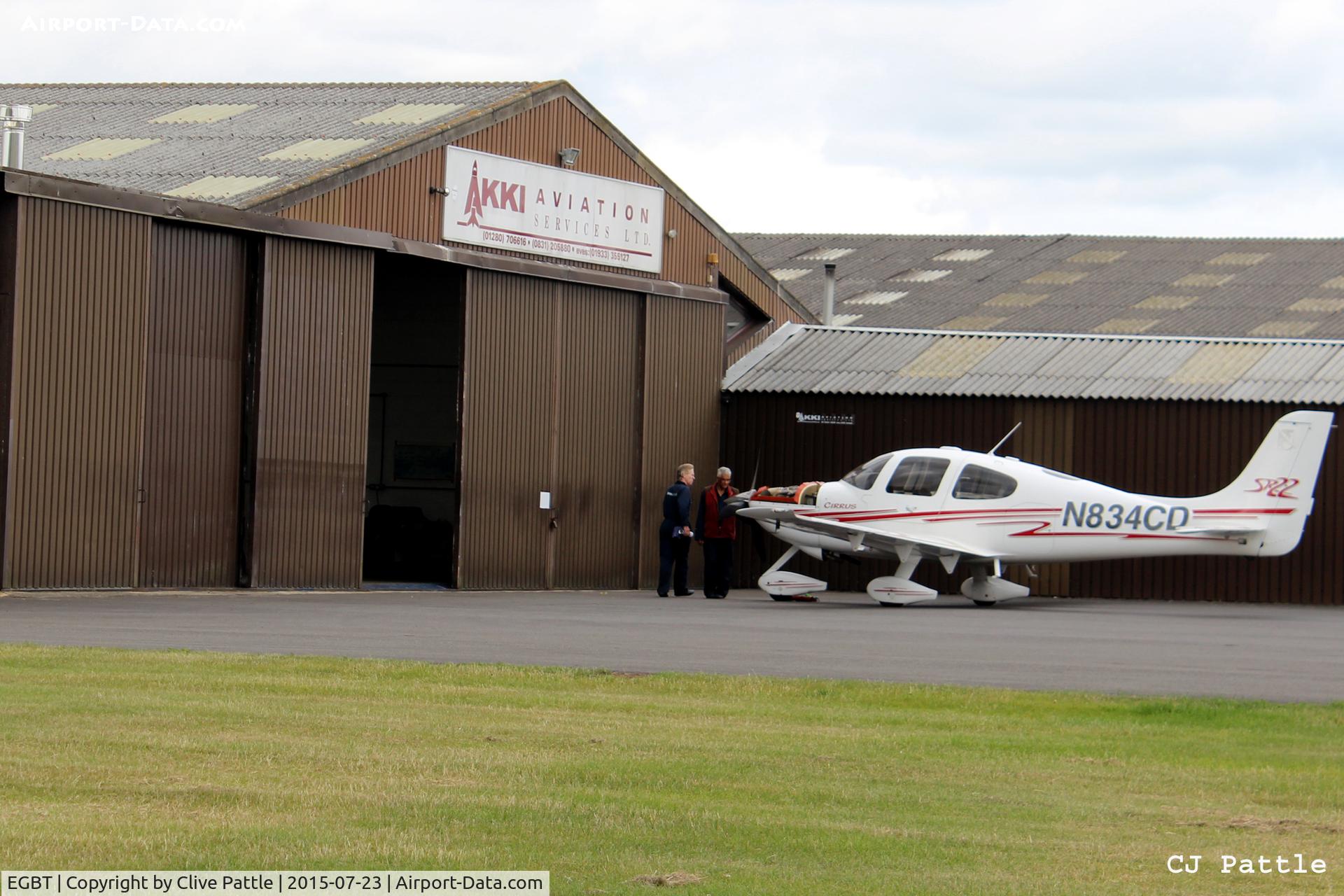 Turweston Aerodrome Airport, Turweston, England United Kingdom (EGBT) - An engineering hangar/workshop occupied by AKKI at Turweston EGBT