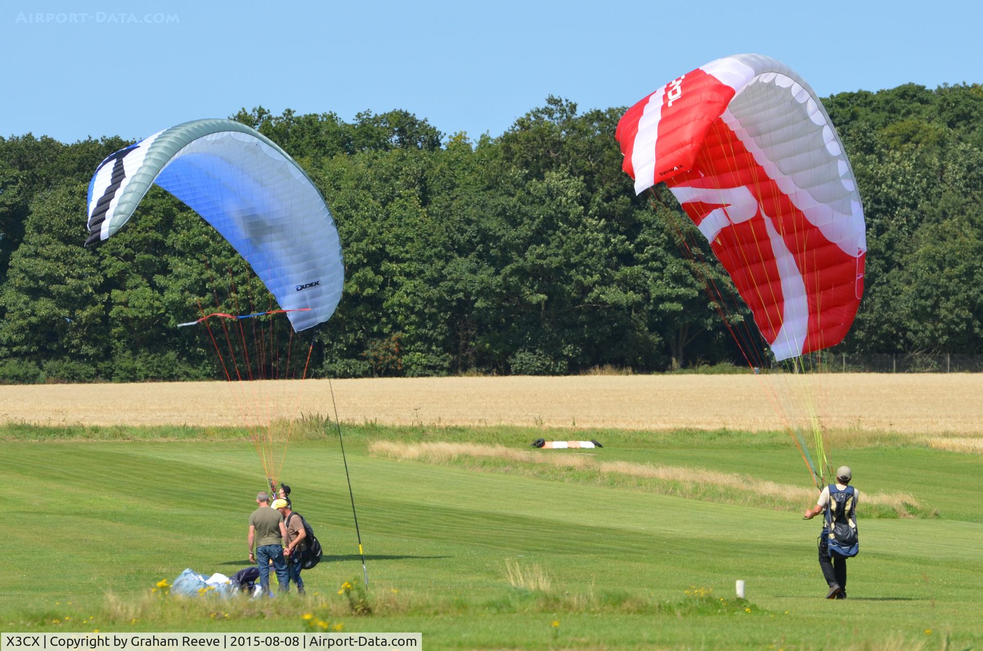 X3CX Airport - Paramotors at Northrepps.