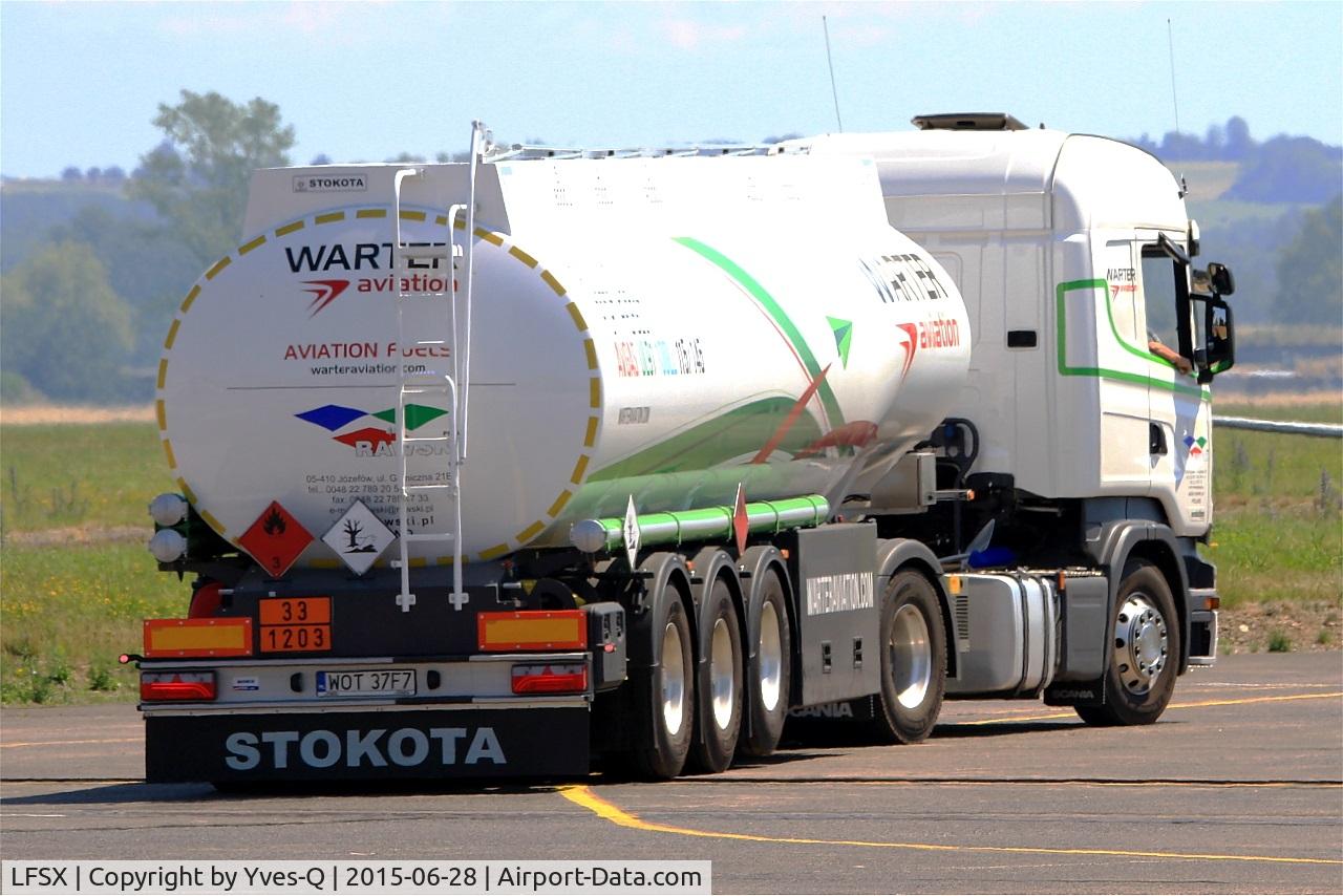 LFSX Airport - Refueling truck, Luxeuil-St Sauveur air base (LFSX)