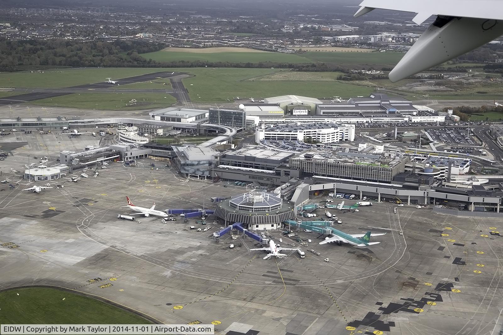 Dublin International Airport, Dublin Ireland (EIDW) - Overview of Dublin Airport's Terminal 2 and surrounds