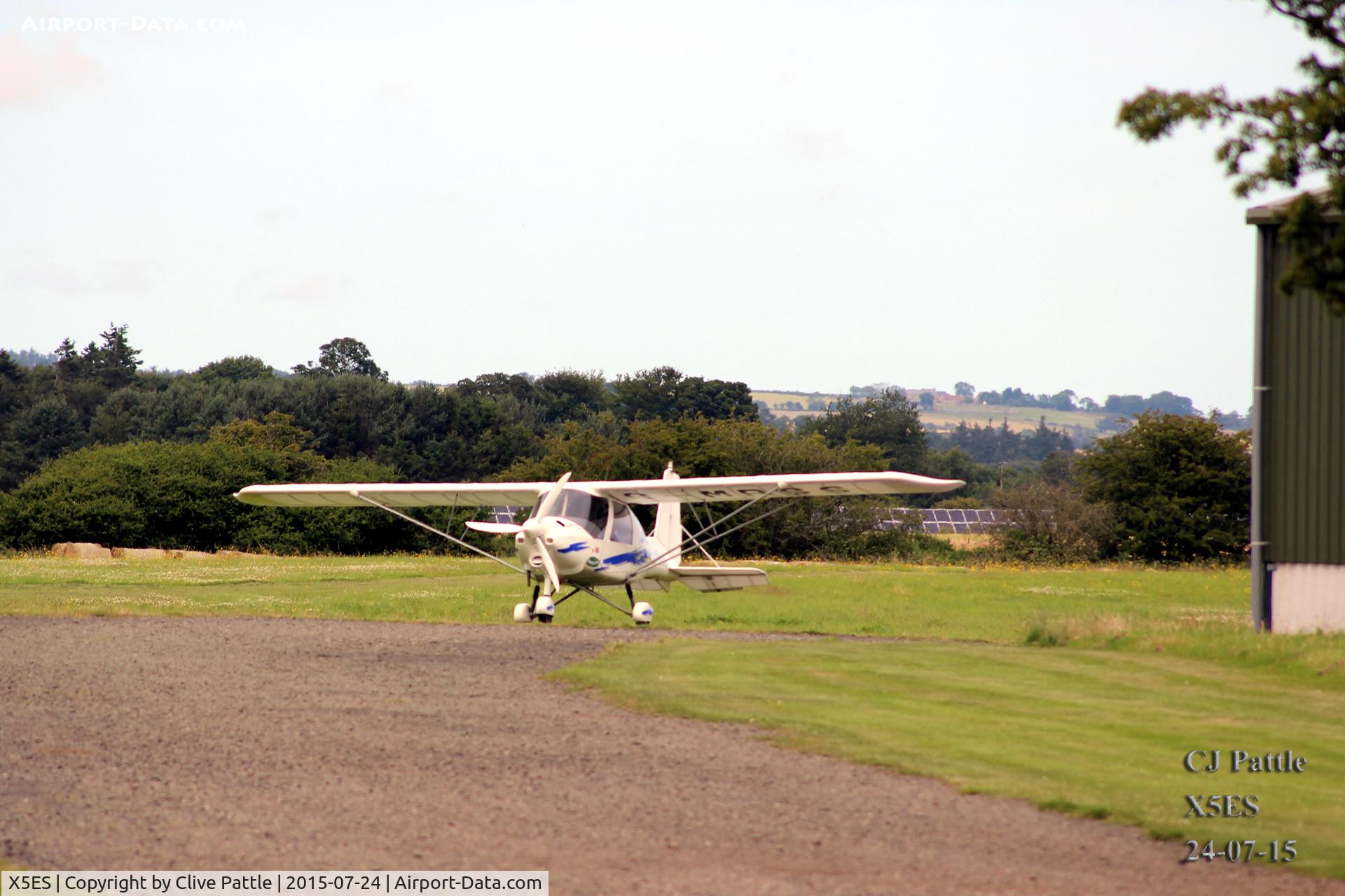 X5ES Airport - Airfield view at Eshott, Northumberland, UK X5ES