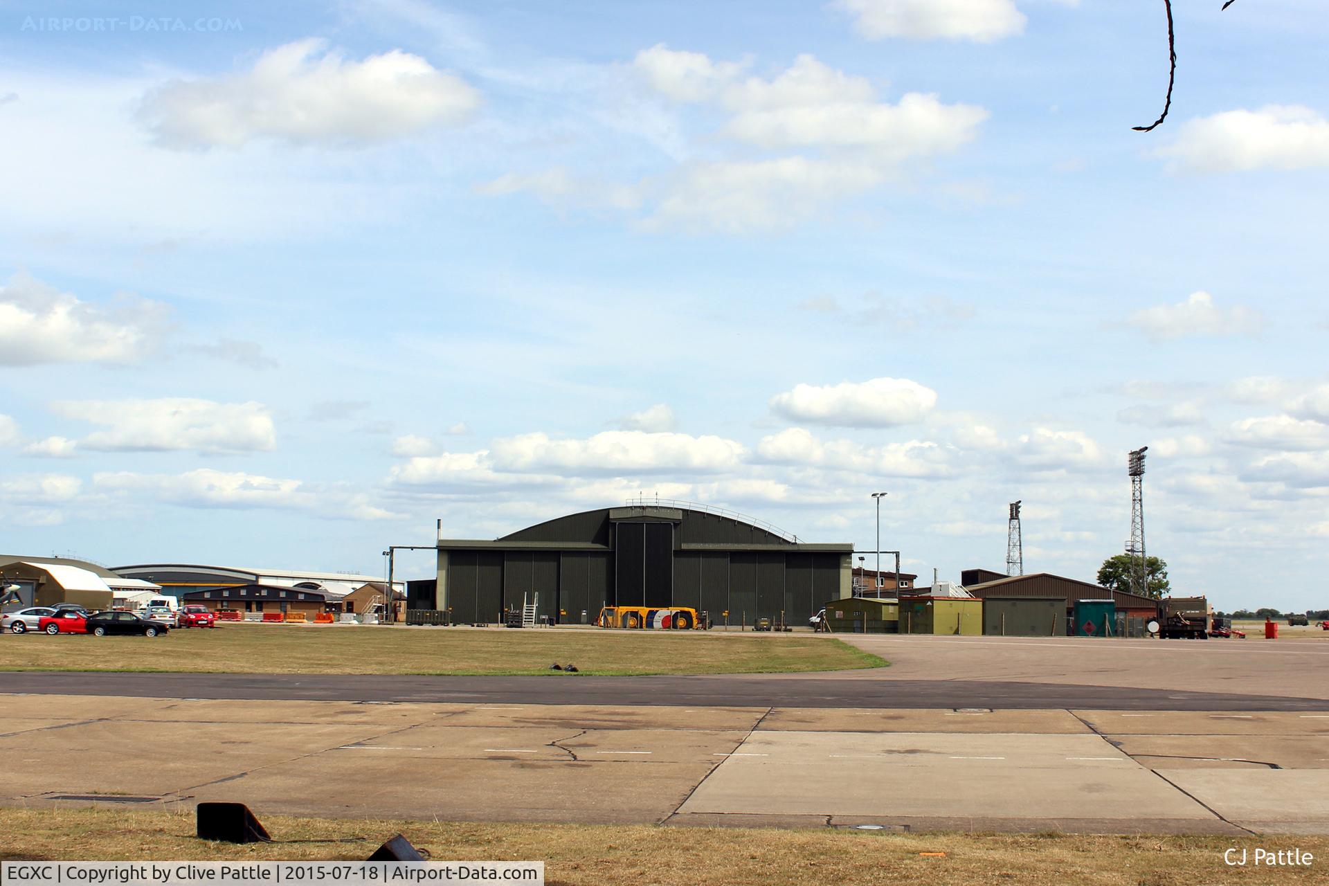 RAF Coningsby Airport, Coningsby, England United Kingdom (EGXC) - Airfield view RAF Coningsby EGXC