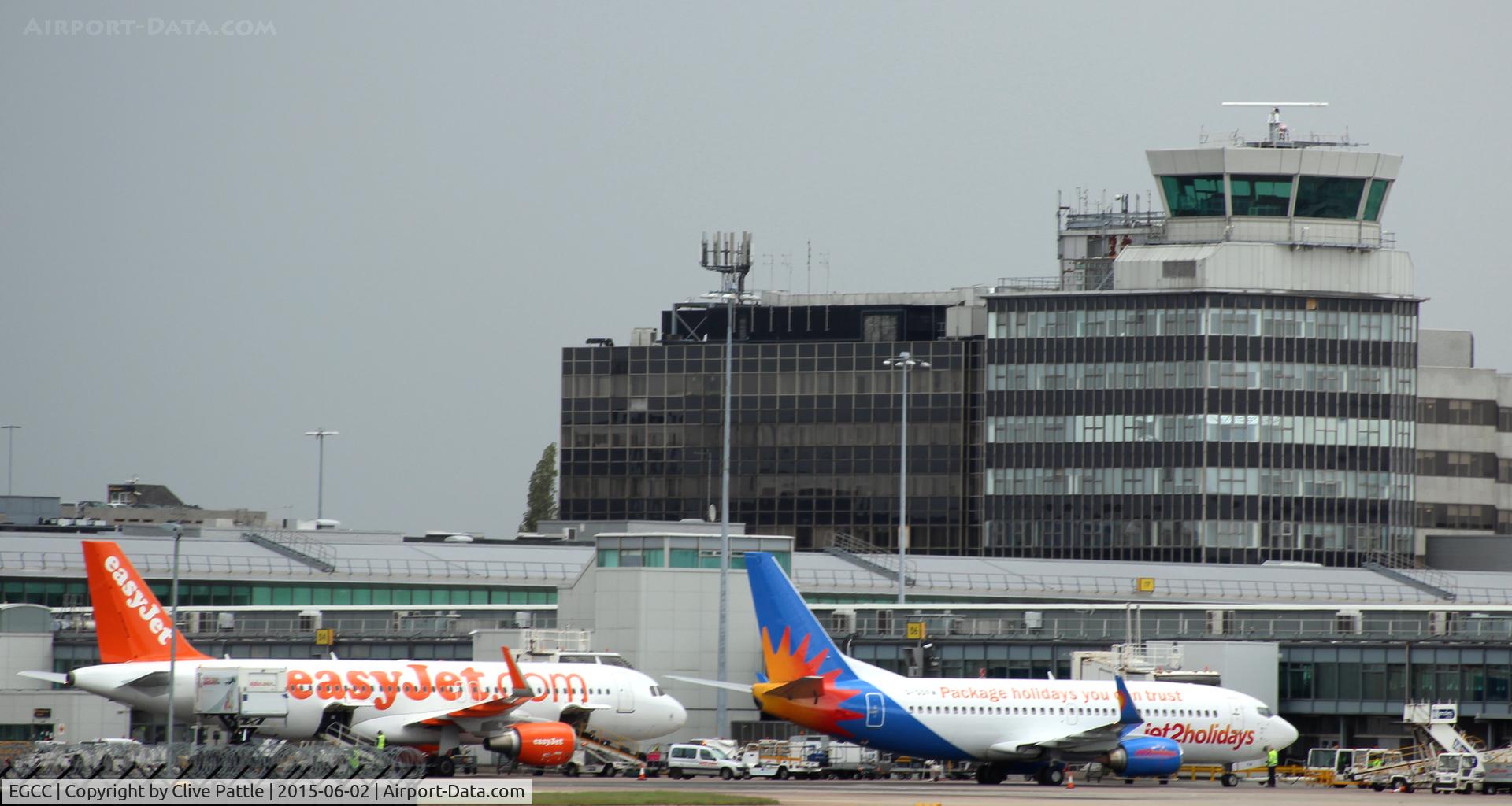 Manchester Airport, Manchester, England United Kingdom (EGCC) - Manchester EGCC terminal view