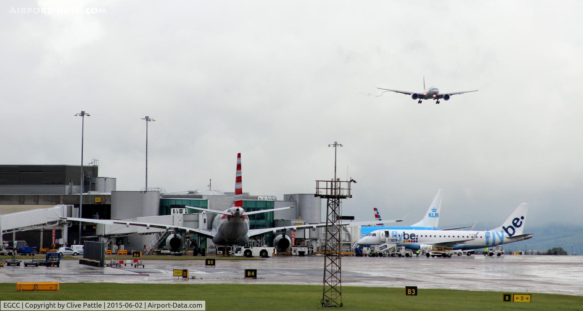 Manchester Airport, Manchester, England United Kingdom (EGCC) - A busy scene at Manchester EGCC