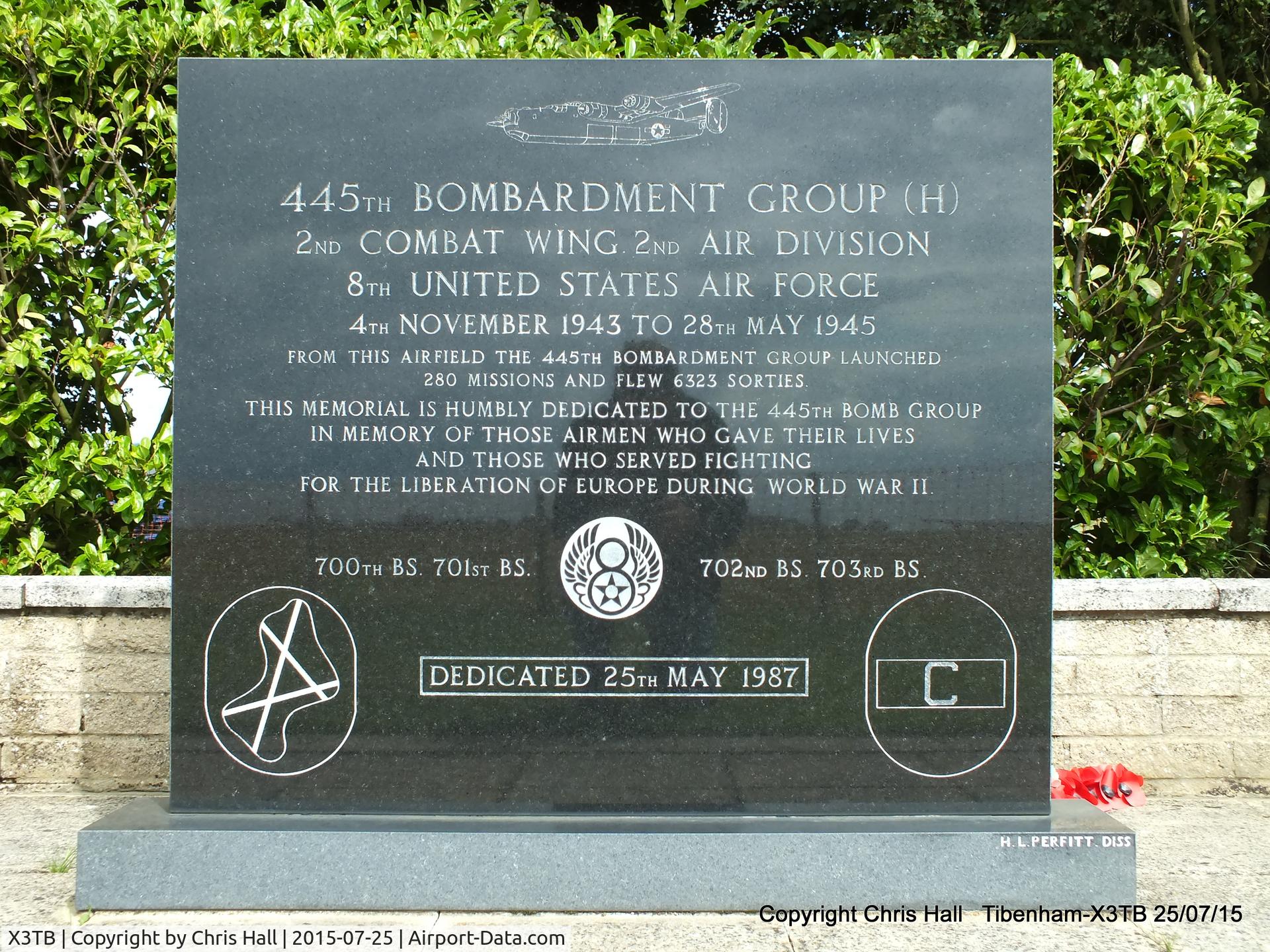 X3TB Airport - Memorial at Tibenham airfield
