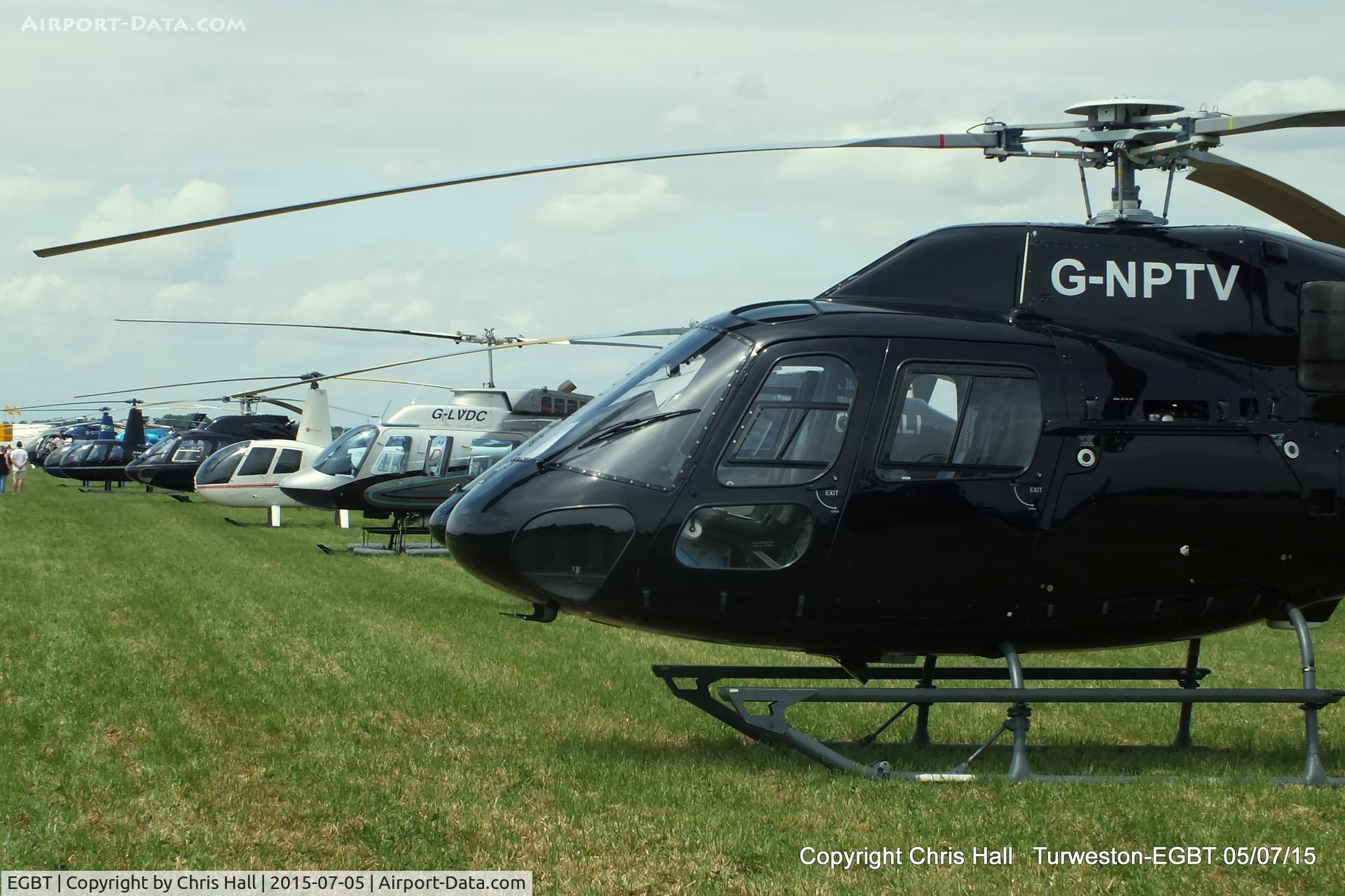 Turweston Aerodrome Airport, Turweston, England United Kingdom (EGBT) - British F1 Grand Prix day at Turweston