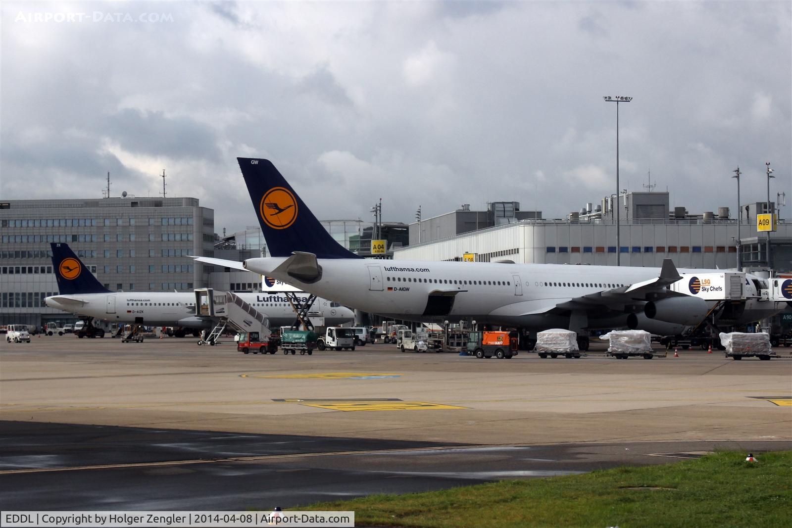 Düsseldorf International Airport, Düsseldorf Germany (EDDL) - At terminal A....