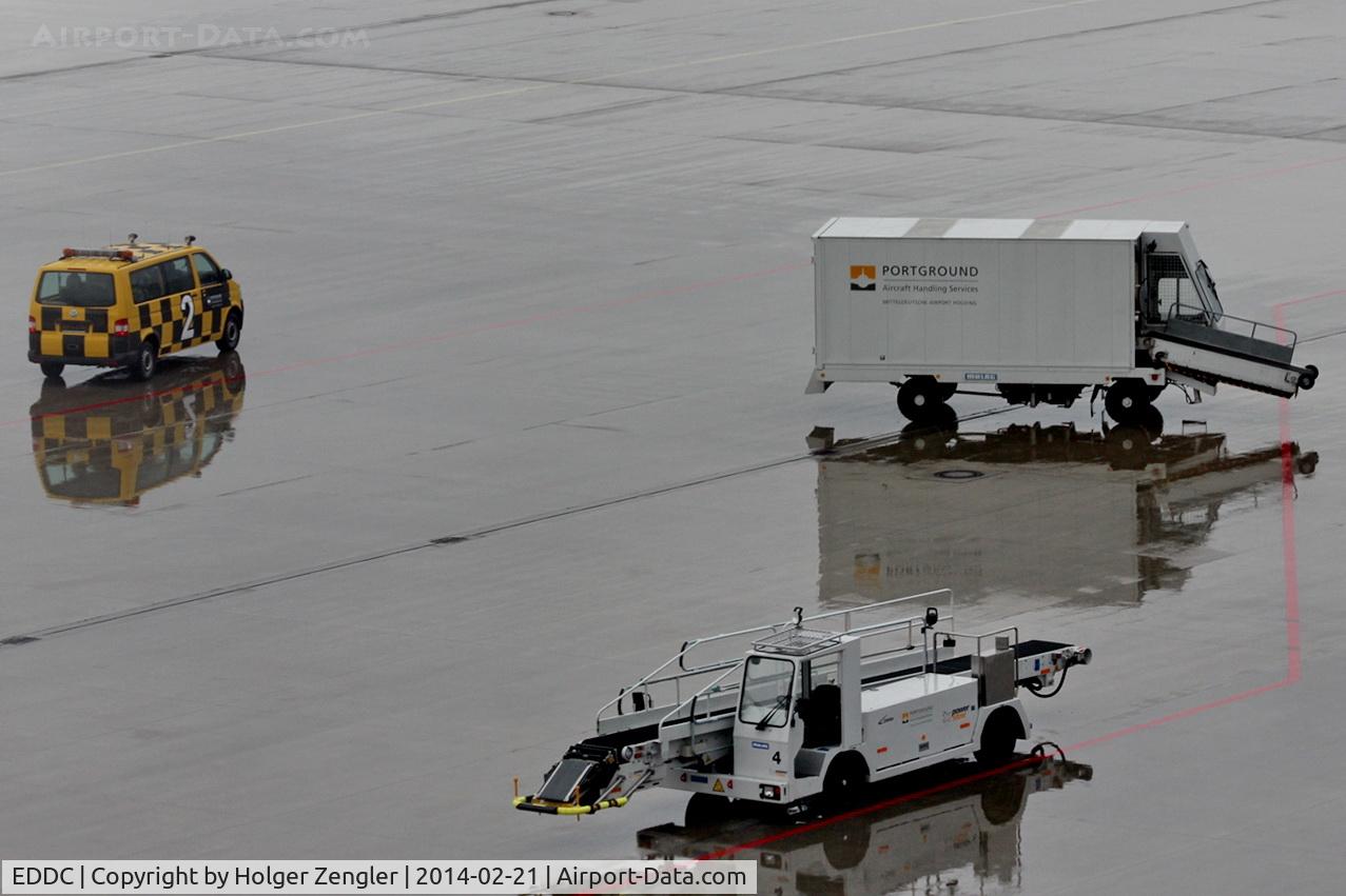 Dresden Klotzsche Airport, Dresden Germany (EDDC) - Airport items in attendance...