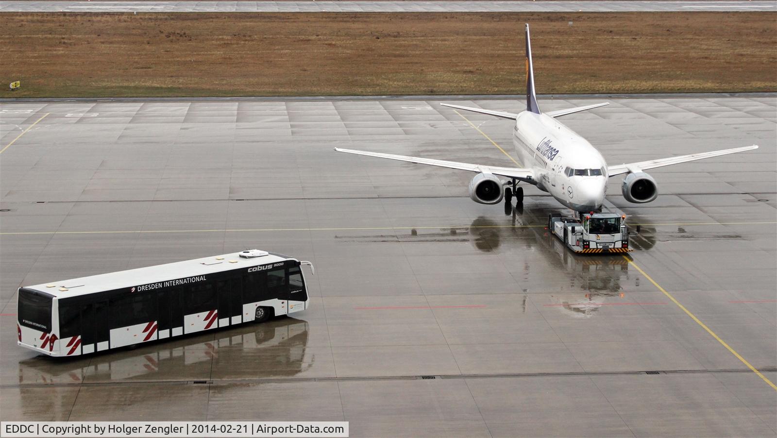 Dresden Klotzsche Airport, Dresden Germany (EDDC) - Still life on wet concrete...