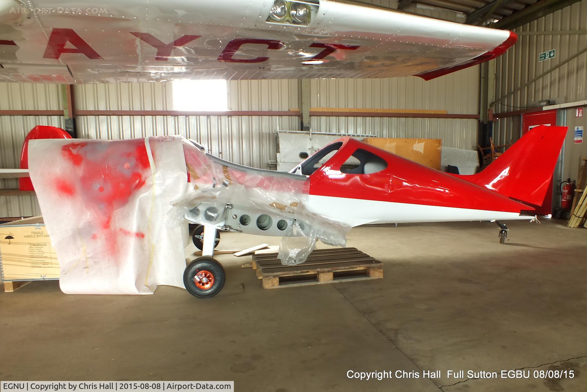 Full Sutton Airfield Airport, York, England United Kingdom (EGNU) - Sportcrusier under constuction at Full Sutton