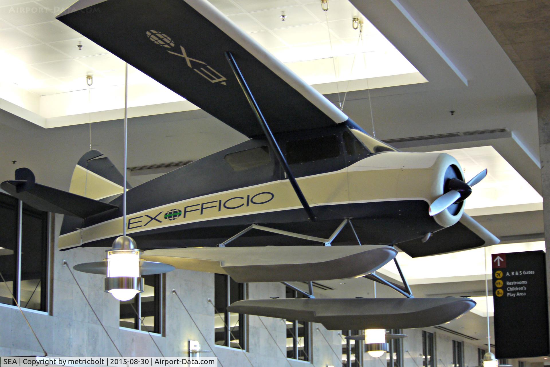 Seattle-tacoma International Airport (SEA) - inside the departure hall