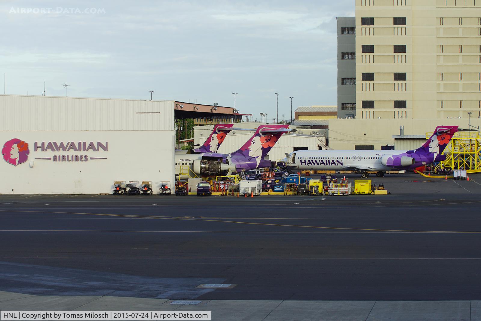 Honolulu International Airport (HNL) - Hawaiian's headquarter at HNL